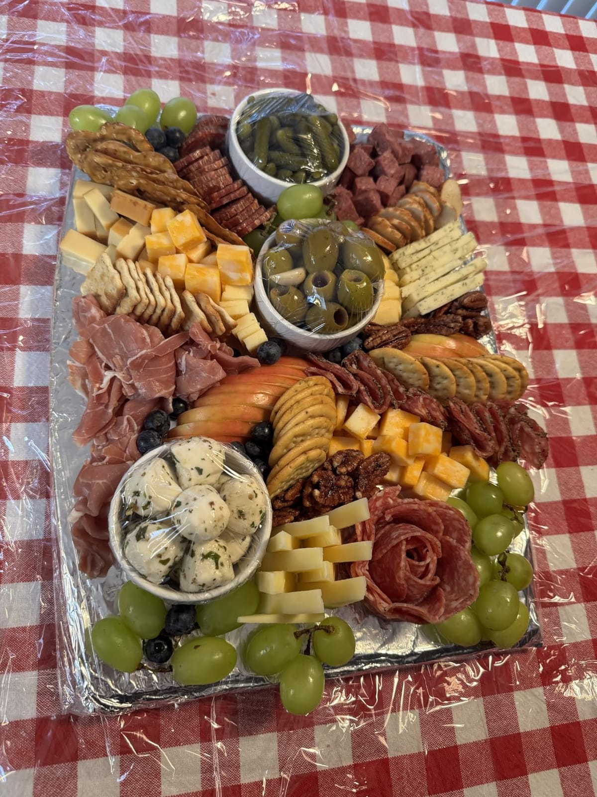Personalized Cutting Board with Monogram - Custom Initial Engraved Charcuterie Board for Newlywed Housewarming, Wedding Gifts 2026, Engagement - Wood Retirement Gift (Initial 050) customer photo 2