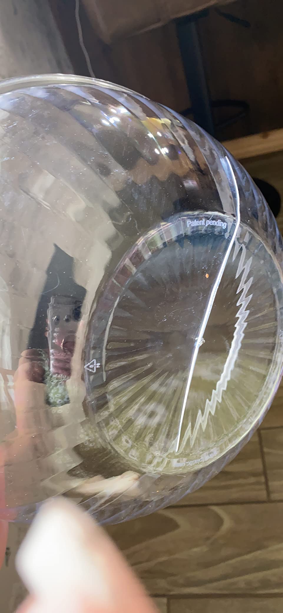 Prestee 4 Pack Clear Plastic Serving Bowls 150 Oz - Large Round Punch Bowl and Plastic Bowls for Parties, Salads, Chips, and Catering - Durable Disposable Serving Bowl for Events and Buffets customer photo 1