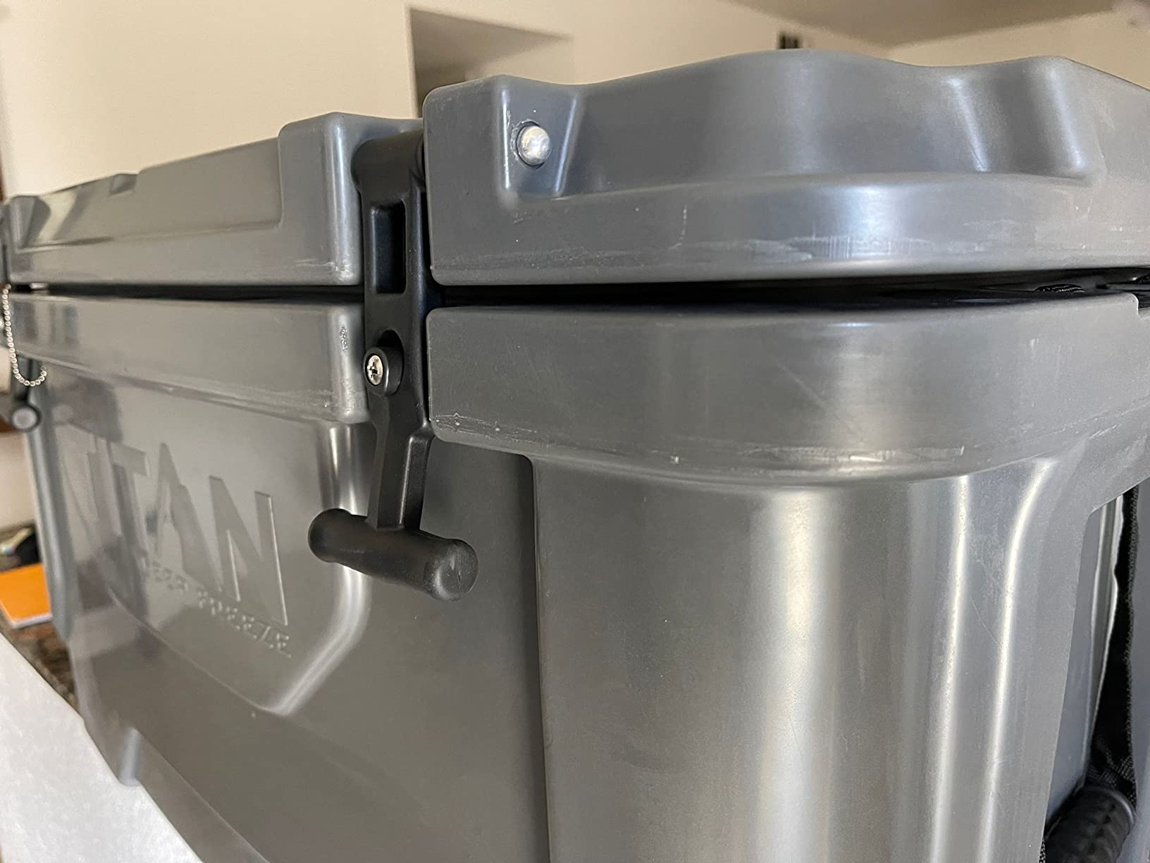 Titan Hard Ice Chest Cooler Roto Cooler with Microban Protection and Deep Freeze Insulation customer photo 2