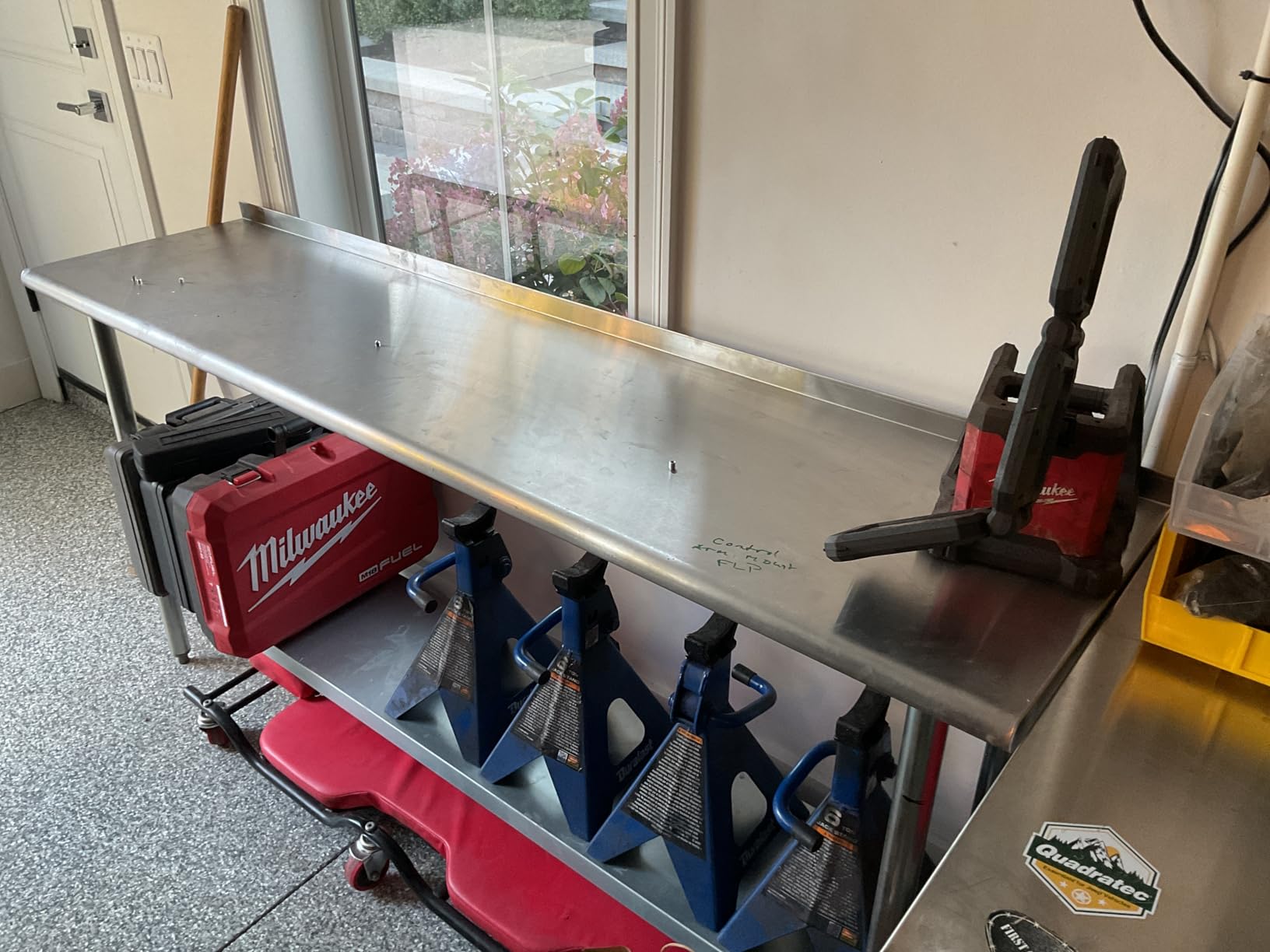 Hally Stainless Steel Table for Prep & Work 24
