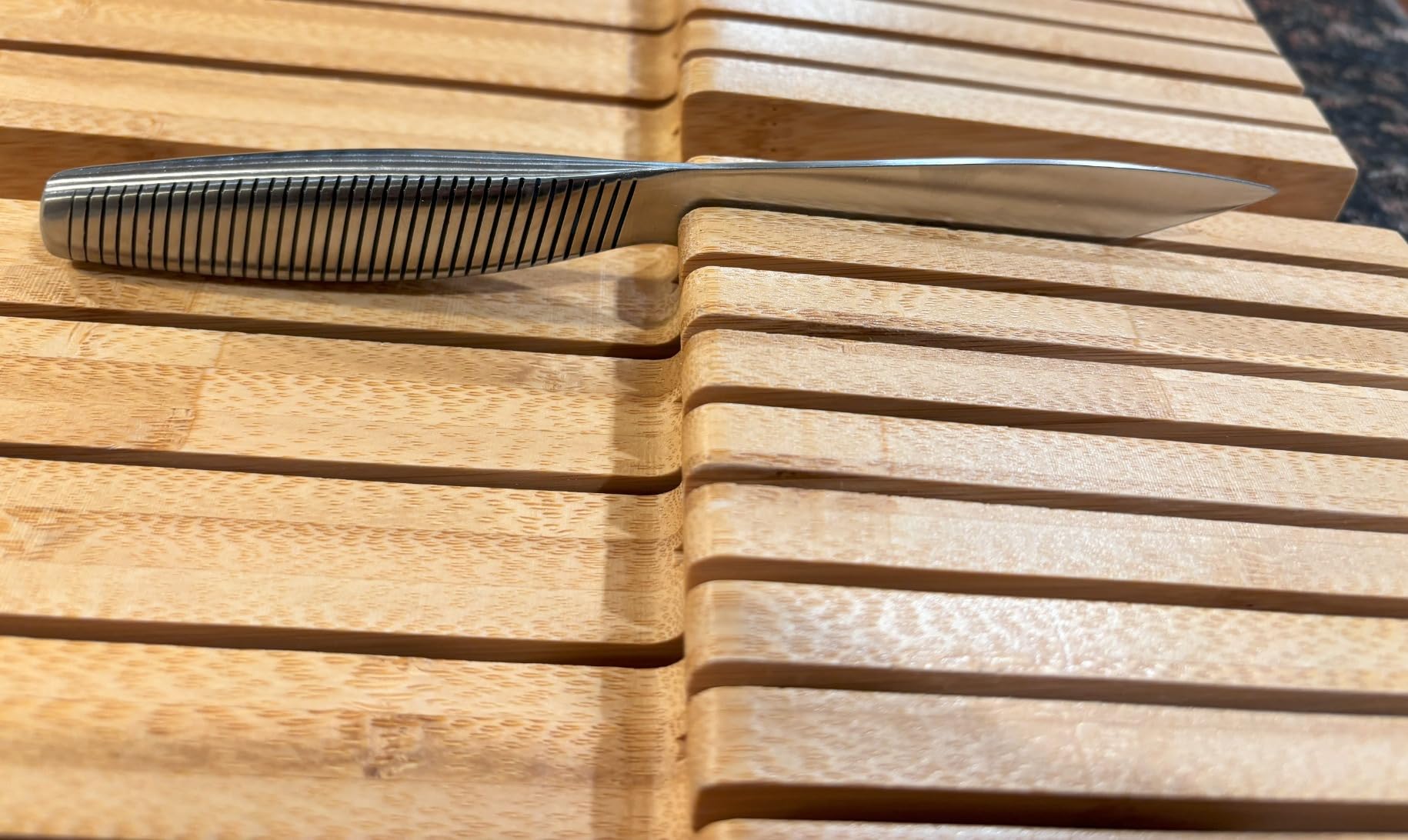 NIUXX Bamboo In-Drawer Knife Block Set for 16 Knives(Not Included) customer photo 1