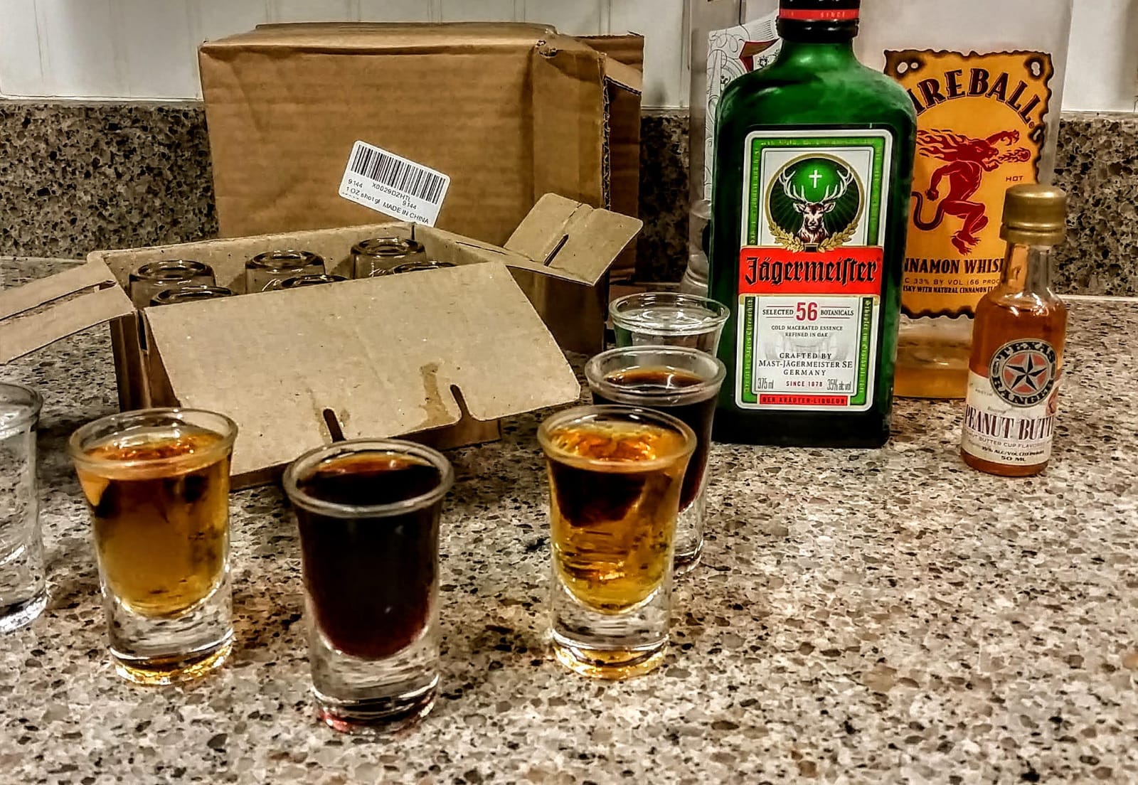 Ruckae 12 Pack 1oz Shot Glasses Set,Clear Shot Glass bulk with Heavy Base customer photo 1