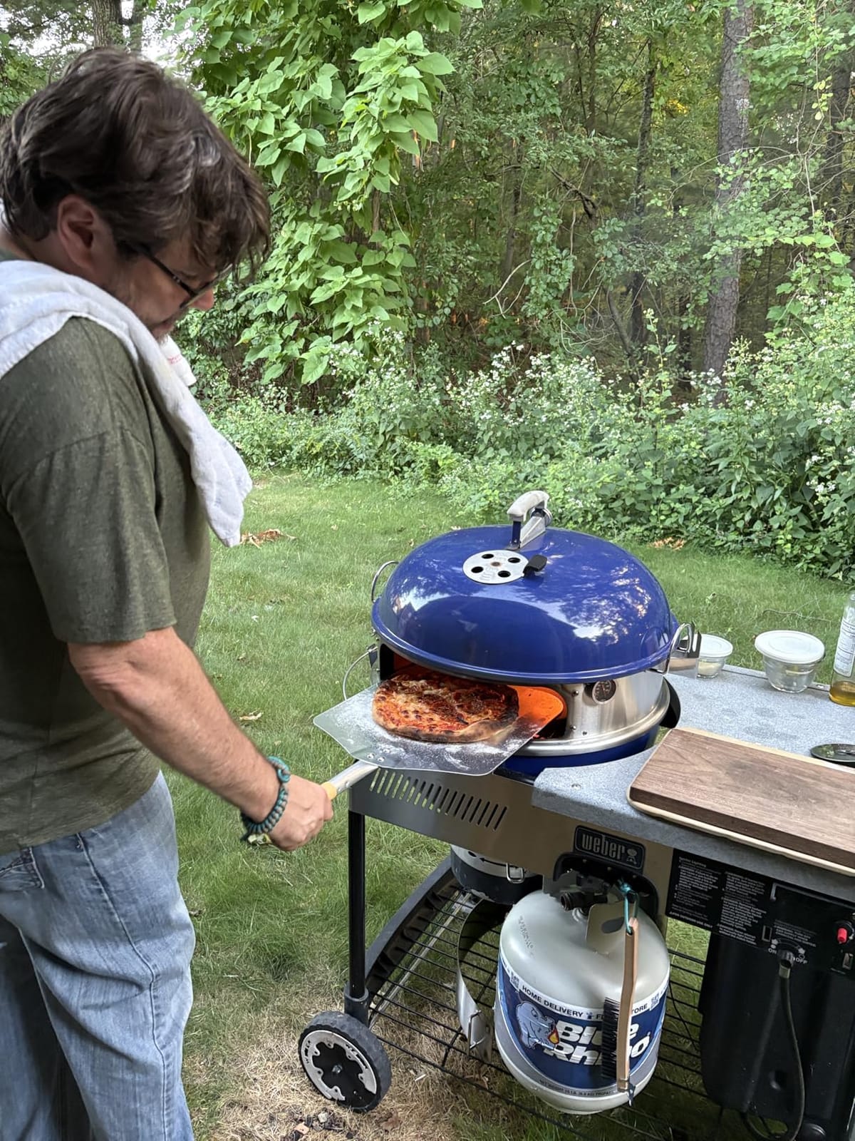 onlyfire Stainless Steel Multi-purpose Rotisserie and Pizza Combo Kit customer photo 1