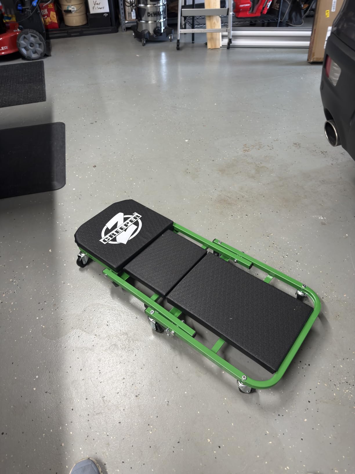 Pro-LifT C-2036DG Black/Green 300 Lbs Mechanic Creeper customer photo 1