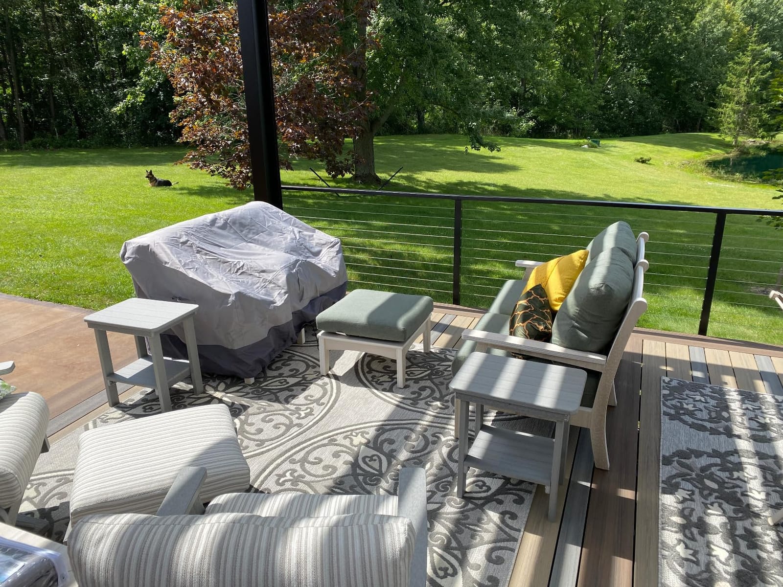 Easy-Going Heavy Duty Outdoor Loveseat Cover, 58Wx32.5Dx31H inch customer photo 1
