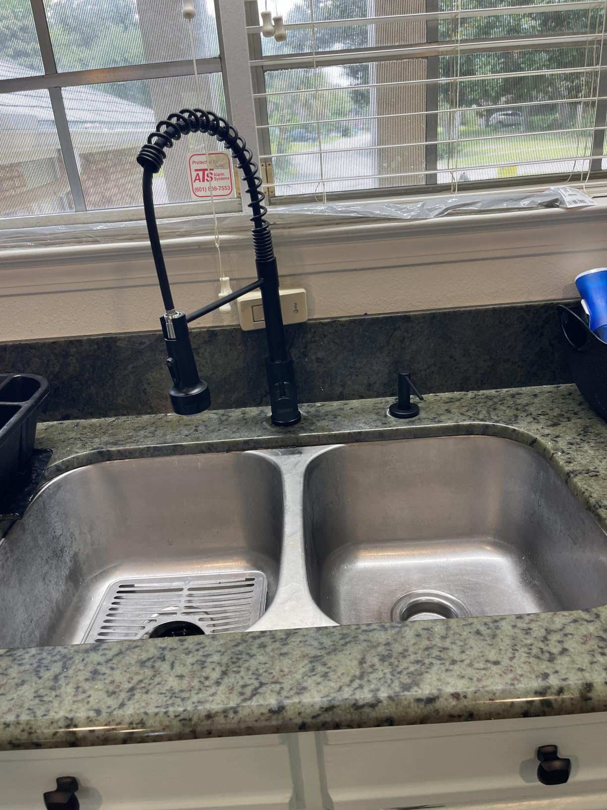 GIMILI Kitchen Faucet with Pull Down Sprayer Brushed Nickel customer photo 1