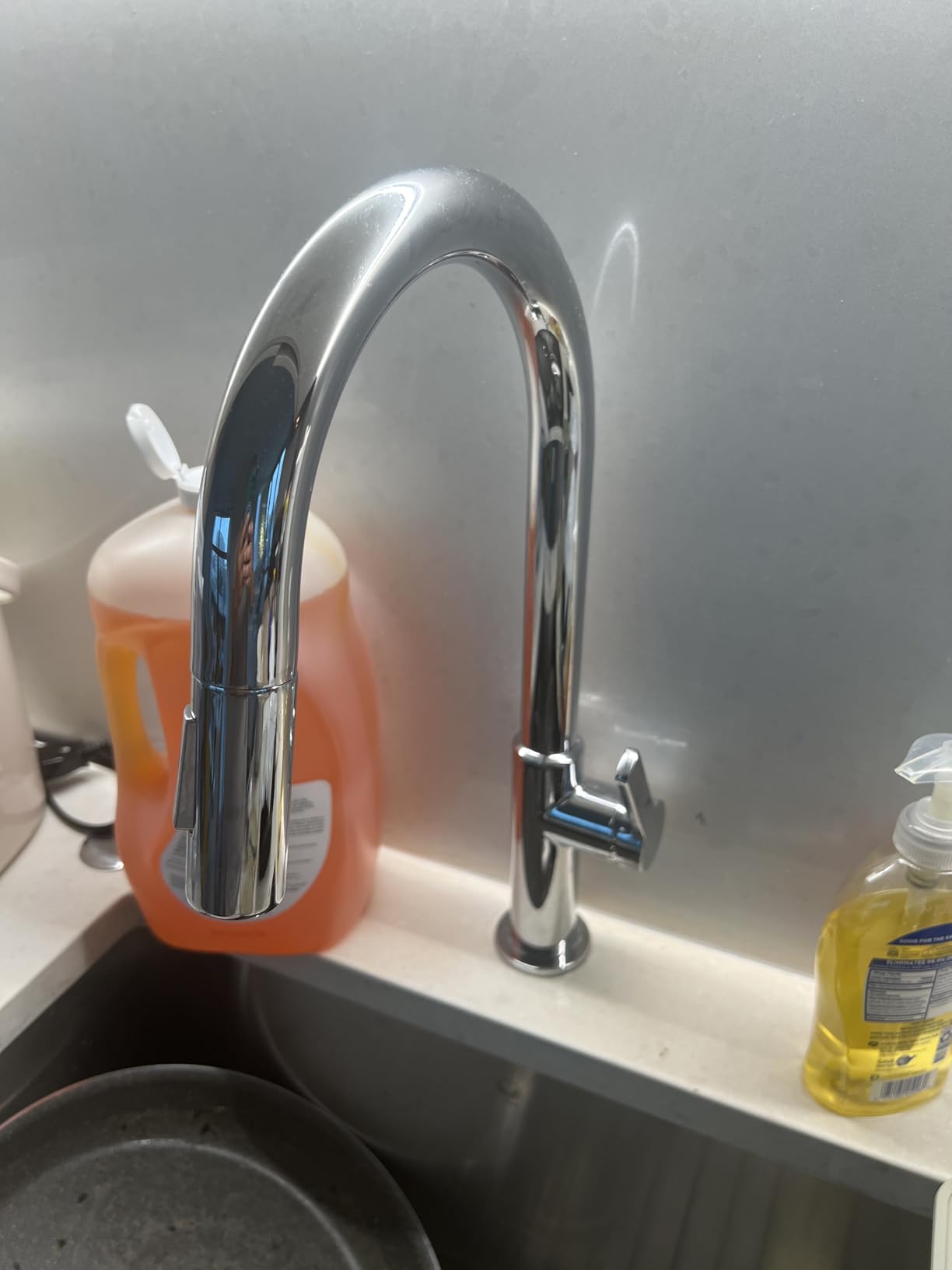 KRAUS Spot Free Stainless Steel Pull Down Kitchen Faucet KPF-2820SFS customer photo 1