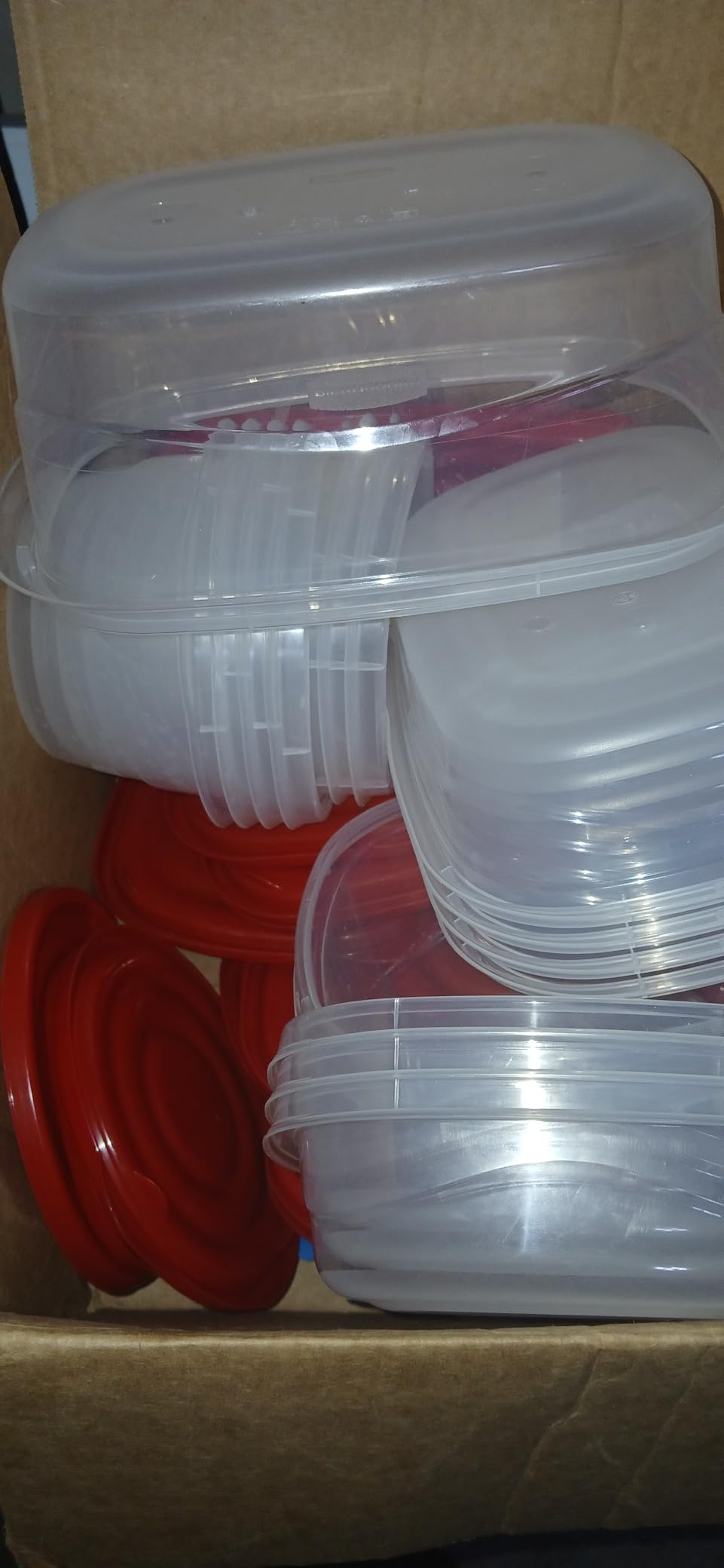 Rubbermaid TakeAlongs Food Storage Containers Set of 26 Clear customer photo 2
