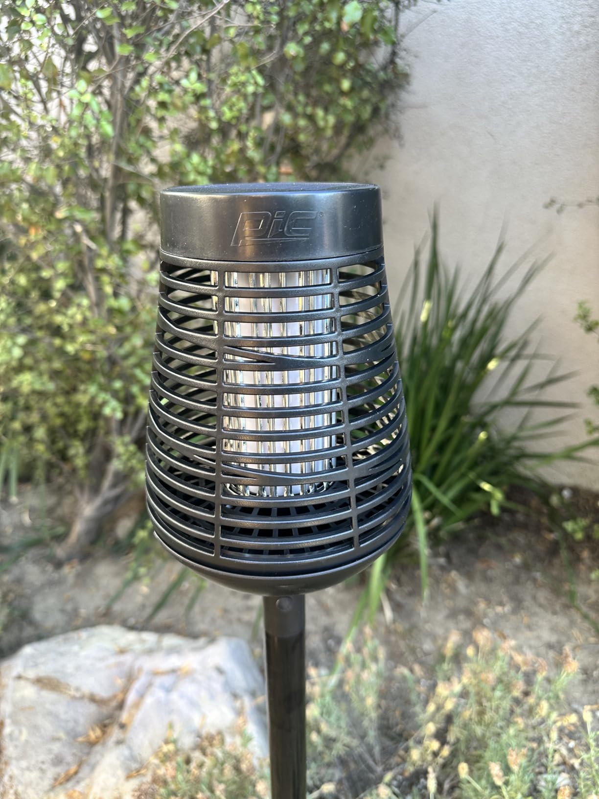 PIC Solar Insect Killer Torch (DFST), Bug Zapper and Accent Light, Solar Bug Zapper - Kills Bugs on Contact customer photo 2
