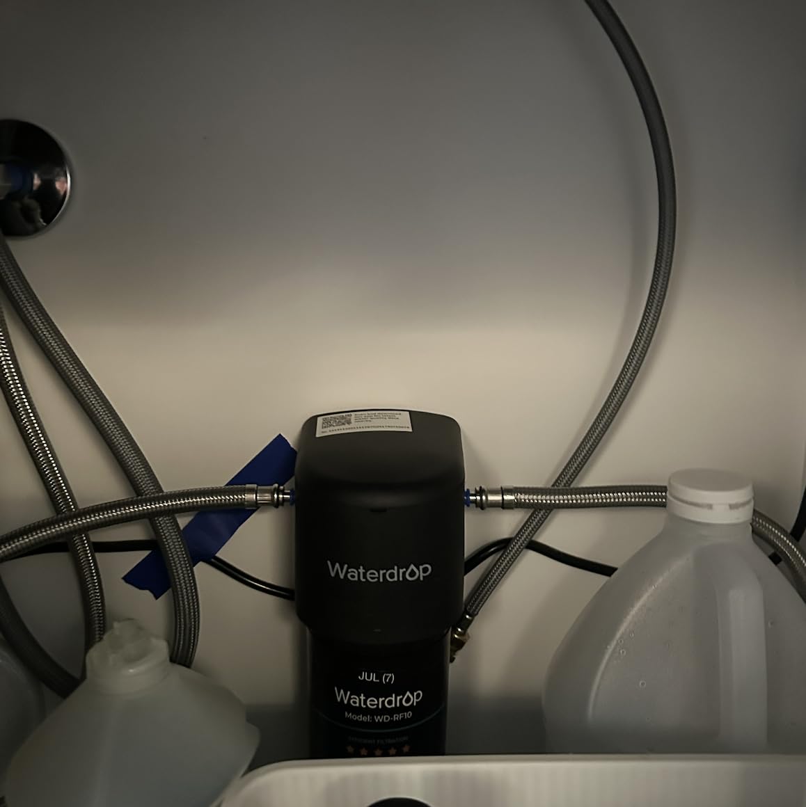 Waterdrop 10UA Under Sink Water Filter System, NSF/ANSI 42 Certified 1 Year customer photo 1