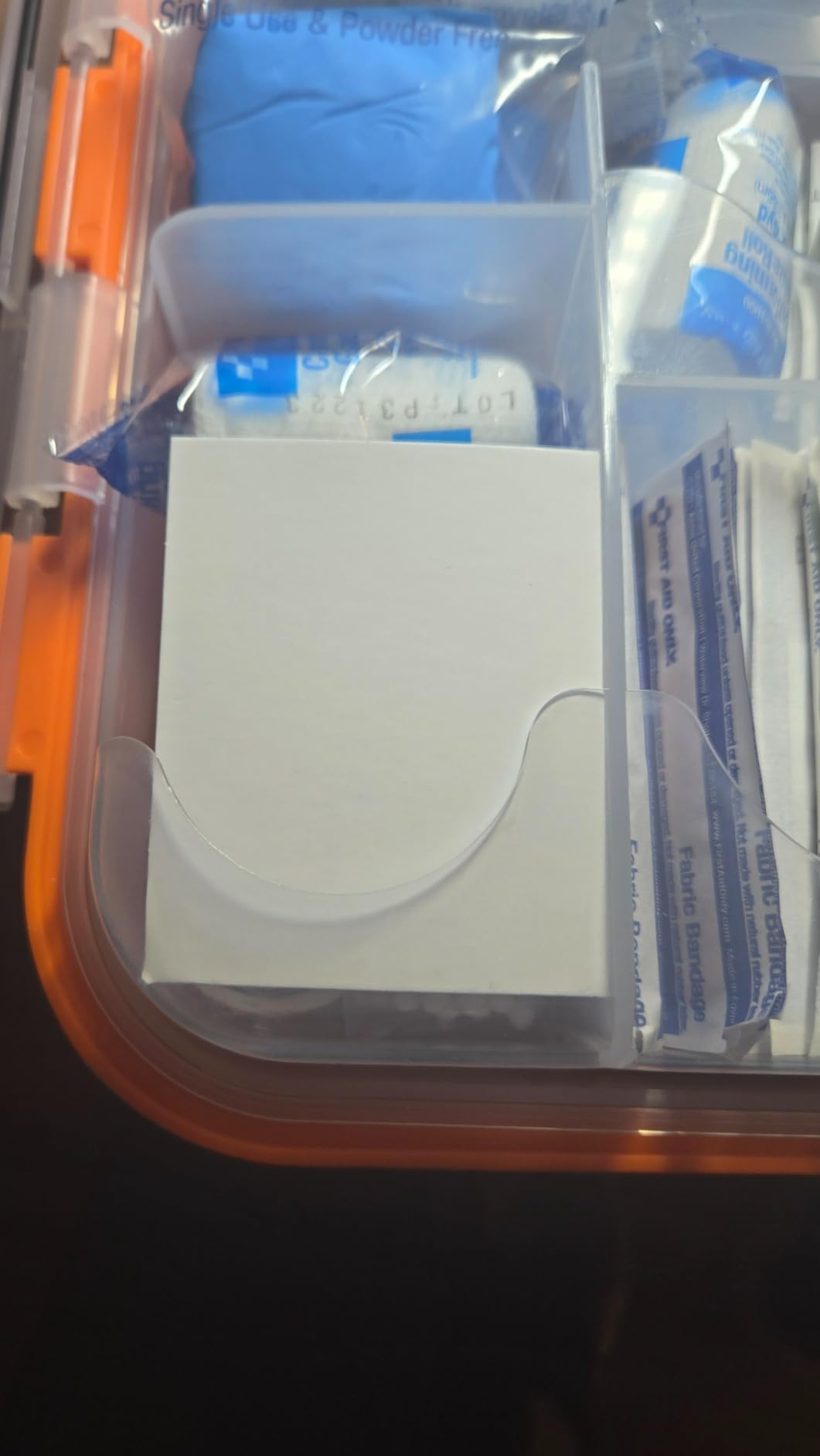 24/7 First Aid OSHA Compliant First aid Kit, All-Purpose 100-Person Emergency First Aid Kit for Business, Home, and Car in Plastic Case with Easy-Slide Latches, 336 Pieces customer photo 2