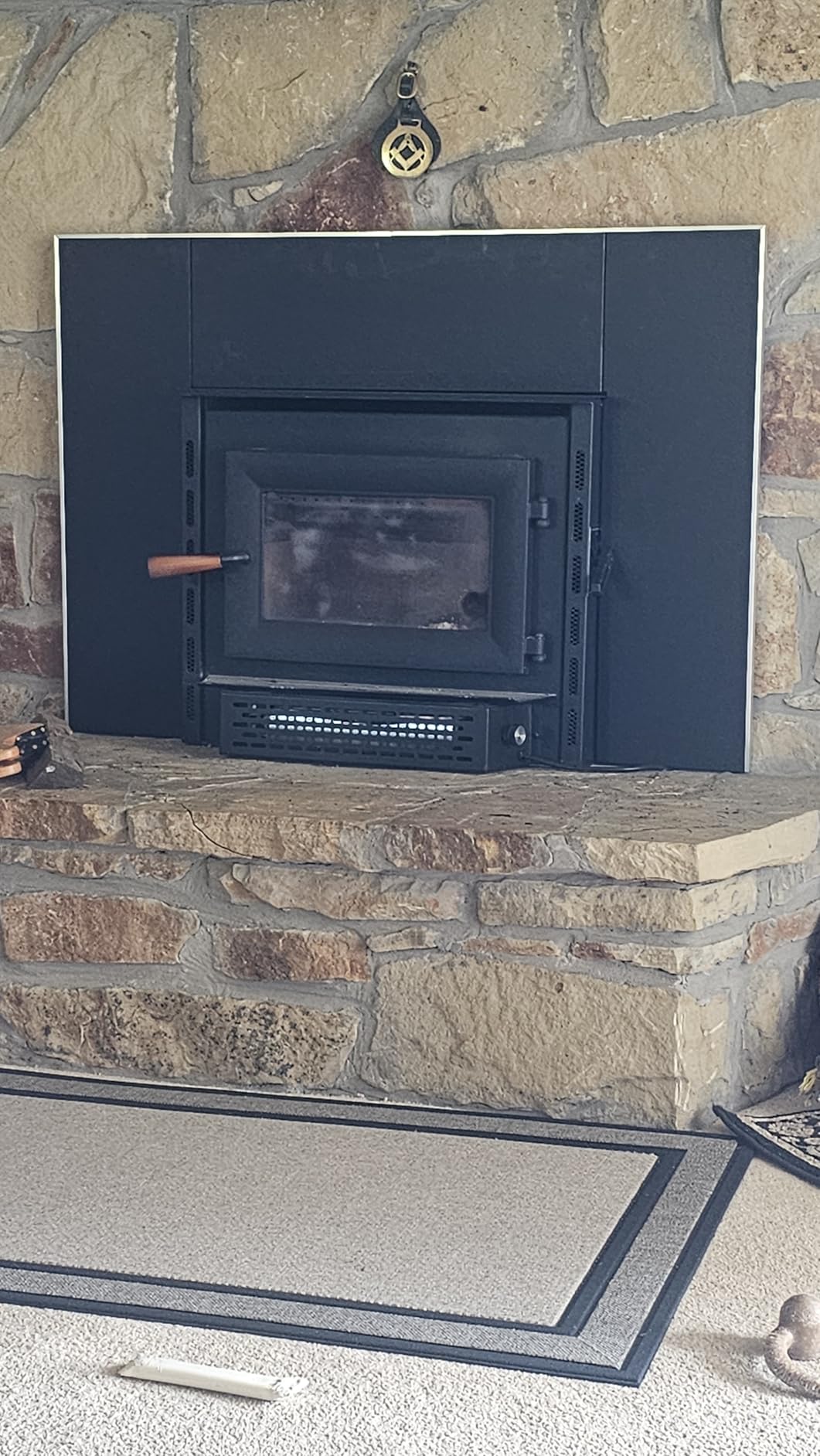 Ashley Hearth AW1820E 1,200 Sq. Ft. Wood Stove Insert , Black customer photo 2