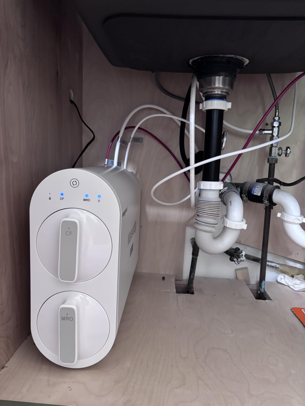 Waterdrop G2P600 Under-Sink RO System, 600 GPD Tankless RO Water Filtration customer photo 1