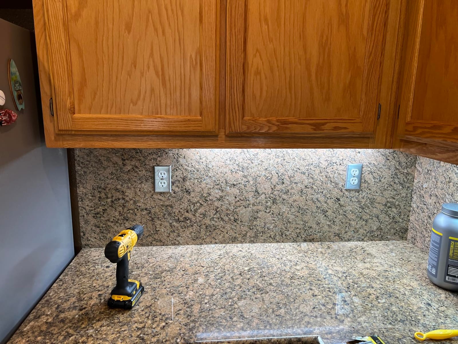GETINLIGHT 24-Inch Hardwired Only LED Under Cabinet Light, 5000K customer photo 1