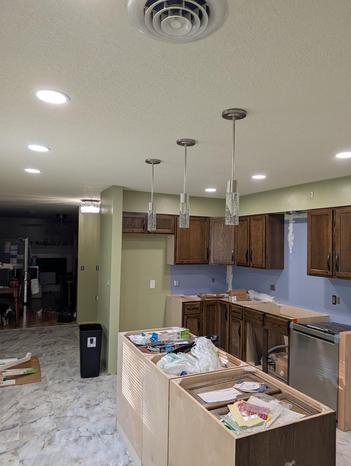 Amico 12 Pack 6 Inch LED Recessed Lighting, Canless Wafer Downlight, White customer photo 2