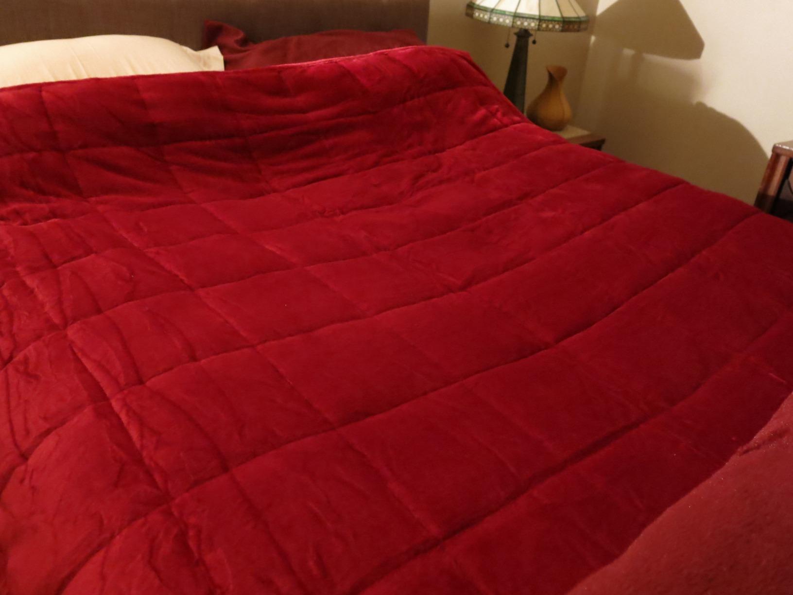 Wemore Sherpa Fleece Weighted Blanket for Adult 15 lbs Queen 60