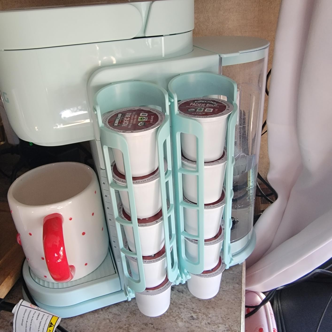 STORAGENIE Coffee Pod Holder for Keurig, Stores 10 Pods customer photo 2