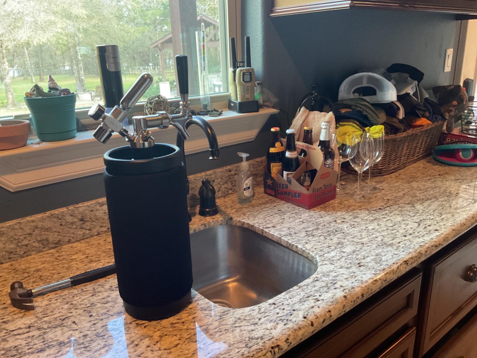 TMCRAFT 128oz Mini Keg Tap System, Stainless Steel Growler, Matte Black customer photo 1