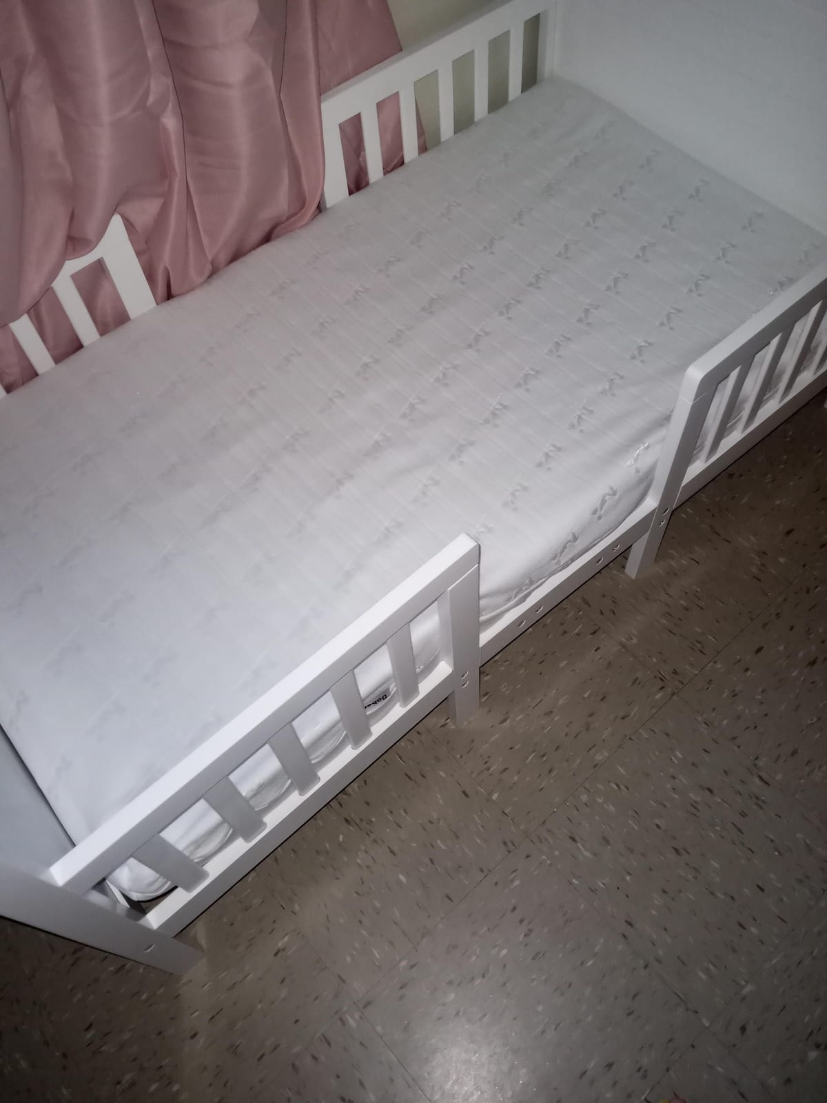 Babelio Breathable Crib Mattress, Dual Sided, Memory Foam Toddler Mattress customer photo 1