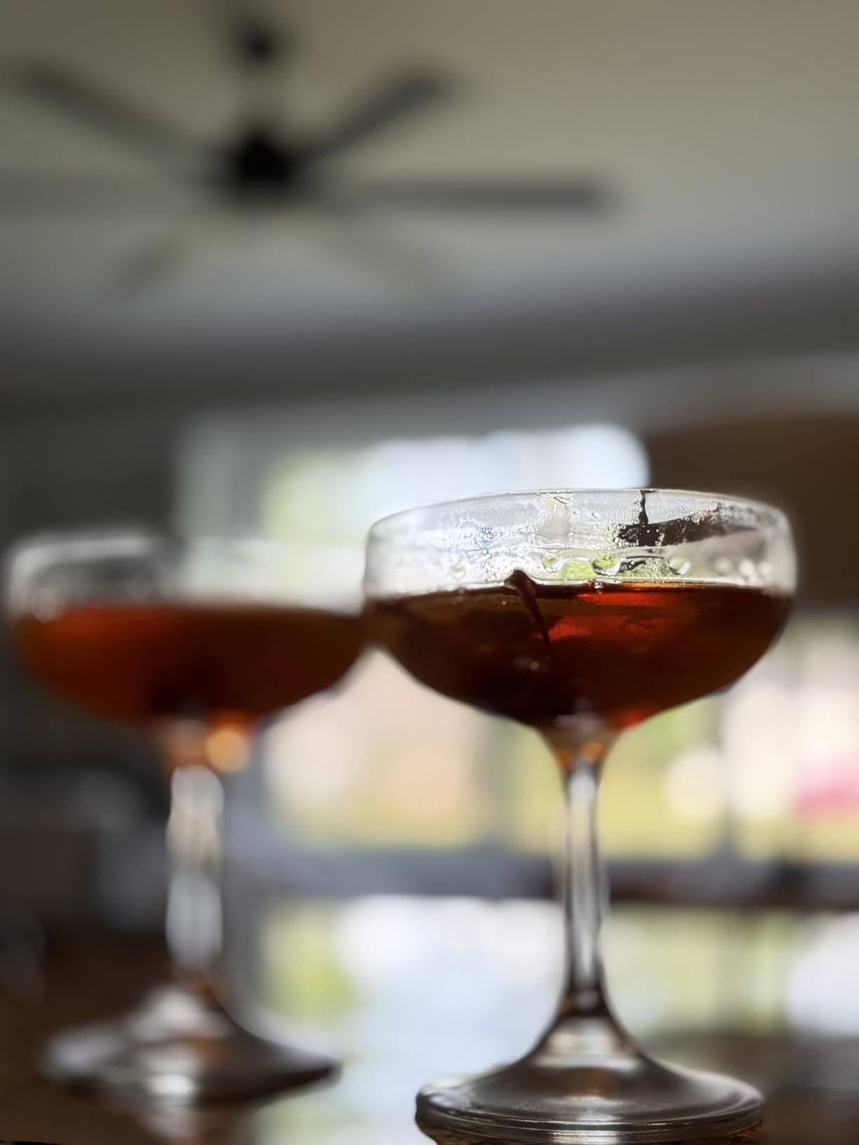 True Coupe Glass, Martini Glasses for Cocktail Party, Perfect for Espresso Martini, Manhattan, Champagne, Elegant 7 oz Glassware for Home Bars, Wedding Gifts, Margarita Glasses Set of 4 customer photo 1