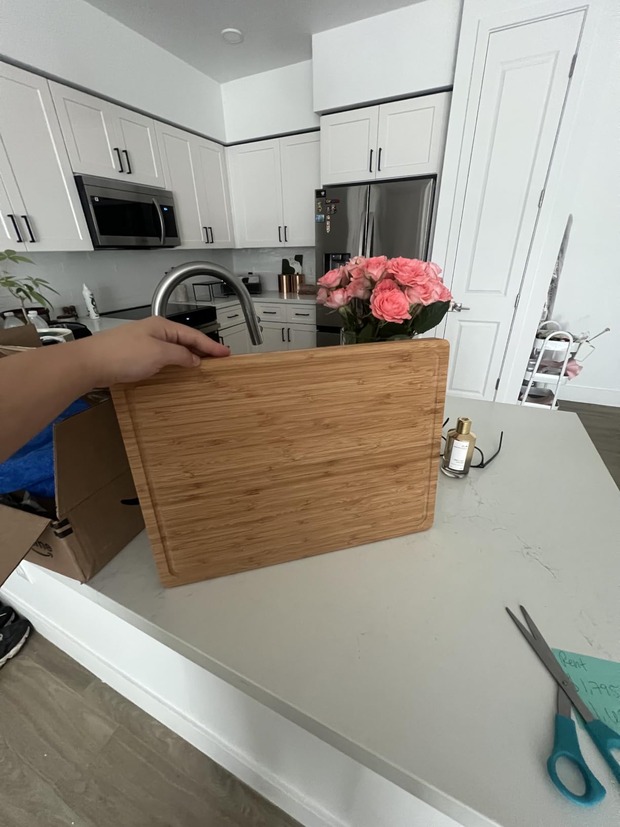Allsum XL Cutting Board for Kitchen, 20x15