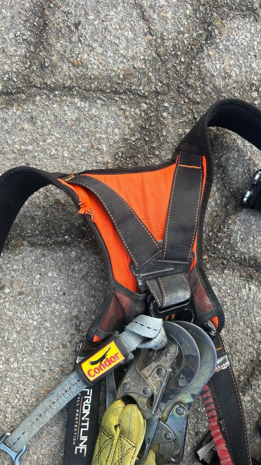FRONTLINE FALL PROTECTION Harnesses + D-Ring+ Multiple Styles + OSHA and ANSI compliant customer photo 2