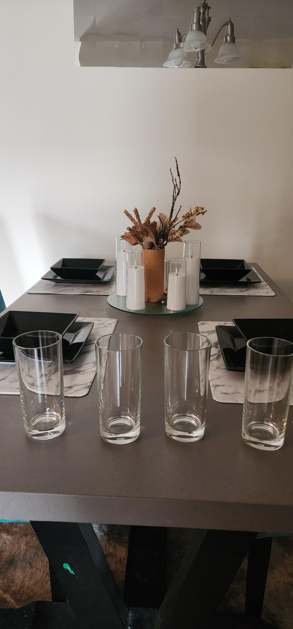 Godinger Whiskey Glasses, Bourbon Rocks Cocktail Set of 4, Made in Italy customer photo 1