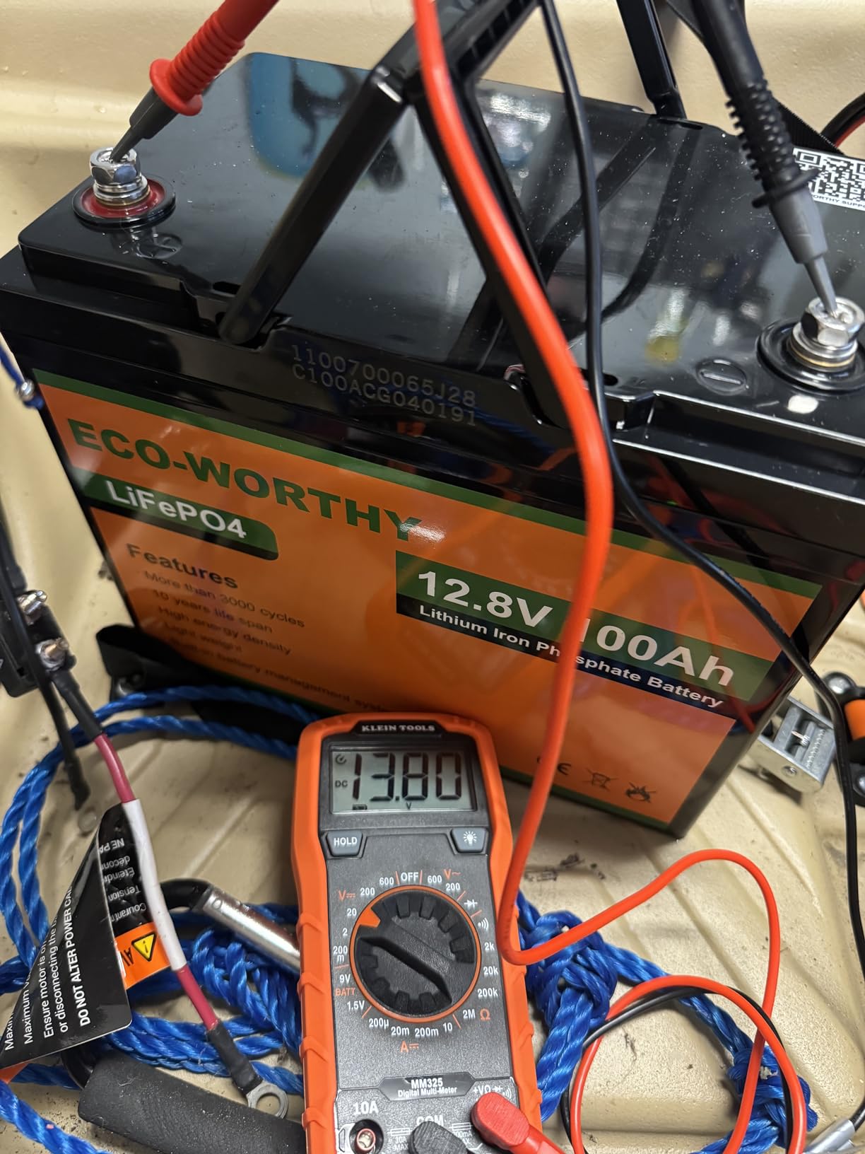 ECO-WORTHY 12V 5A Battery Charger for Lead Acid, Lithium (LiFePO4) Battery customer photo 2