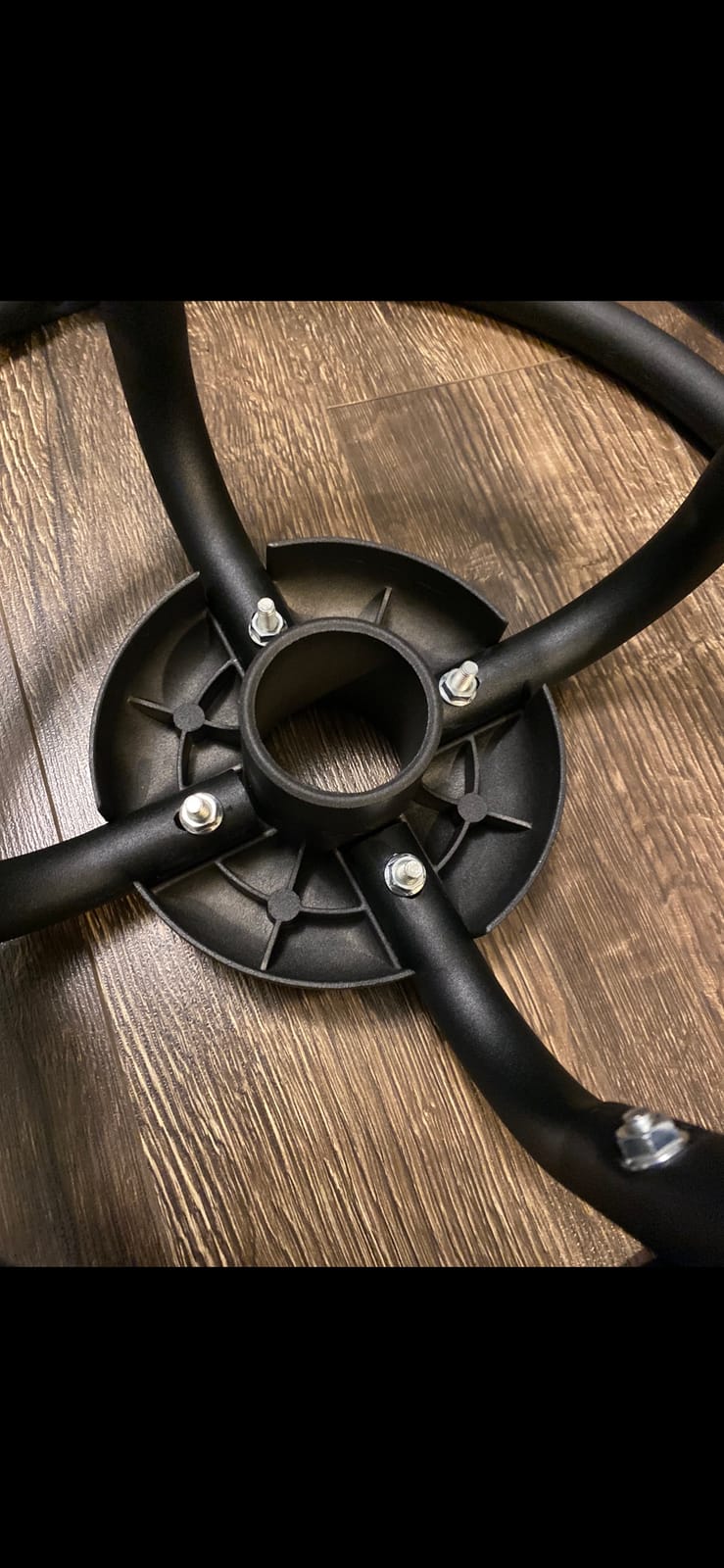 Adjustable Hydraulic Stool with Backrest [300 lb. Capacity] customer photo 1