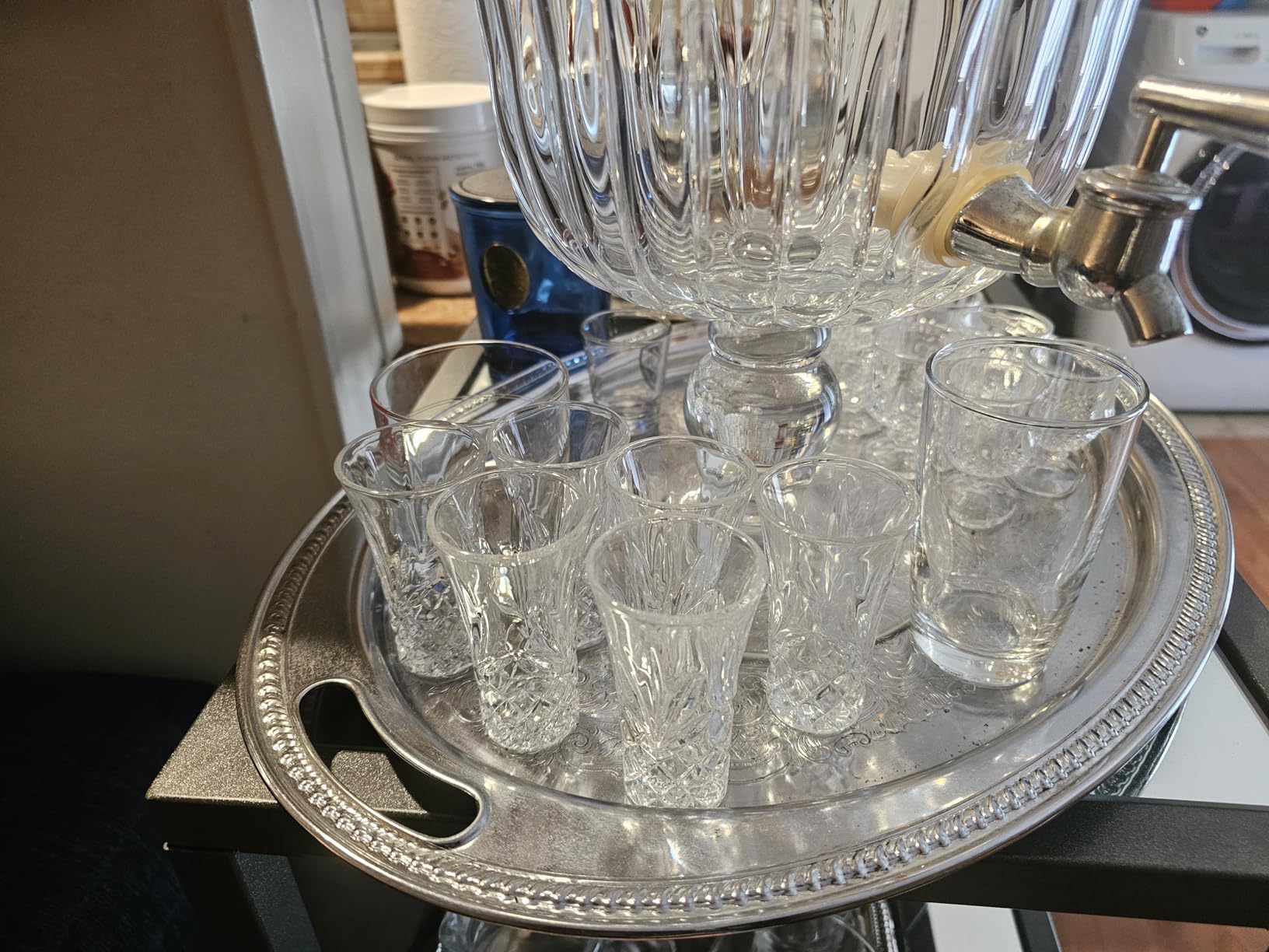 JAIEF Tequila Glasses Heavy Base Shot Glass Cordial Glasses 2 OZ (Set of 6) customer photo 2