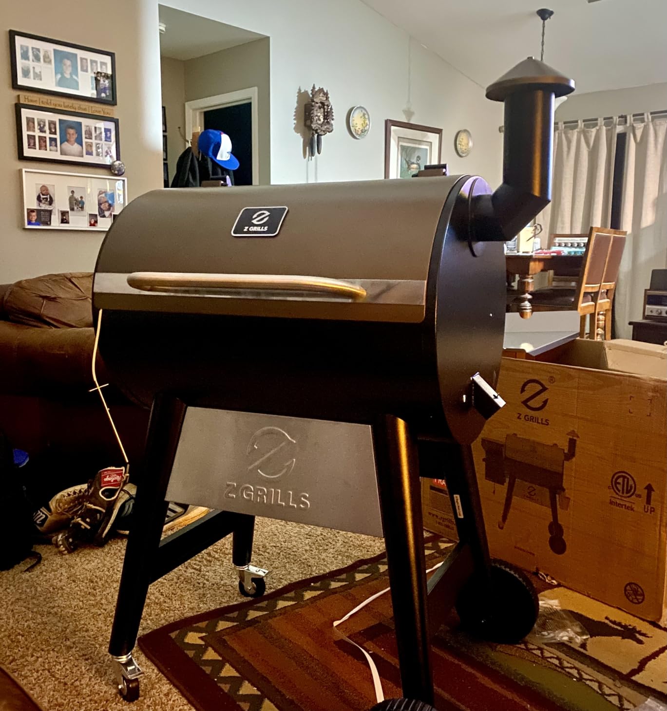 Z GRILLS 7002C Wood Pellet Grill, PID 3.0 Controller,697 in sq customer photo 2