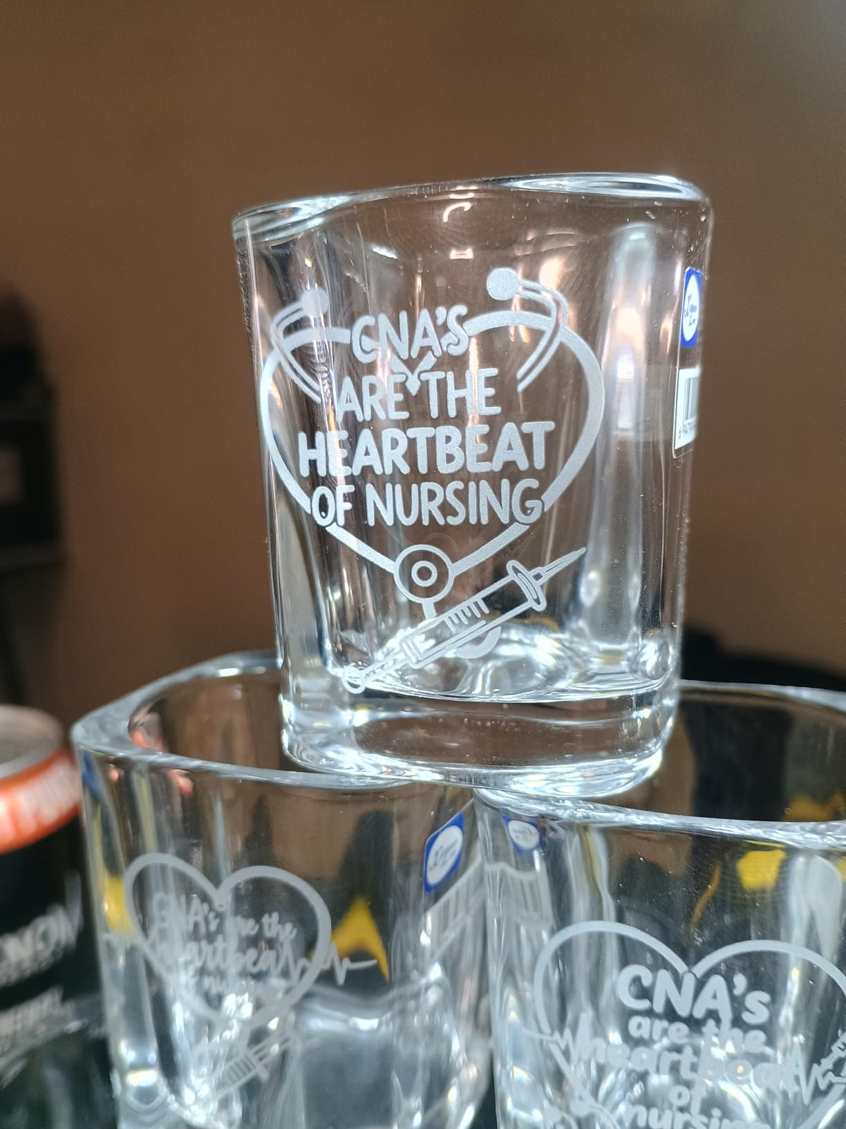 30 Pack Heavy Base Shot Glasses Bulk, 2.2 oz Square Shot Glass Set, Clear Espresso Shot Glass, Small Whiskey Shot Glasses for Vodka, Whiskey, Tequila, Espressos, Spirits & Liquors customer photo 2