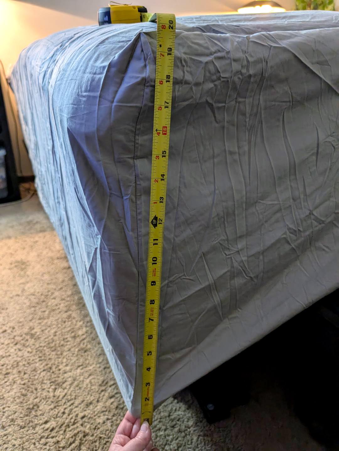 HYPREST Extra Deep Pocket Queen Sheets 18-24 Inch, 100% Cotton Percale 4pc customer photo 1