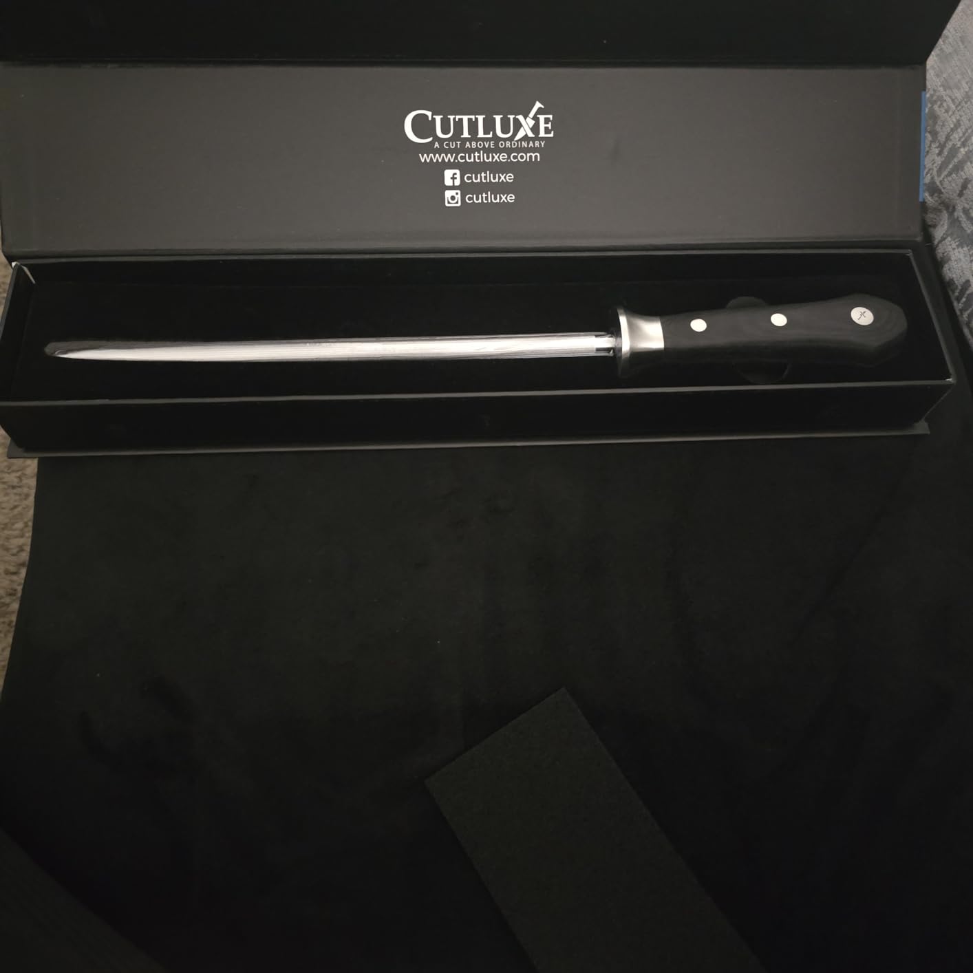 Cutluxe Honing Rod, 10