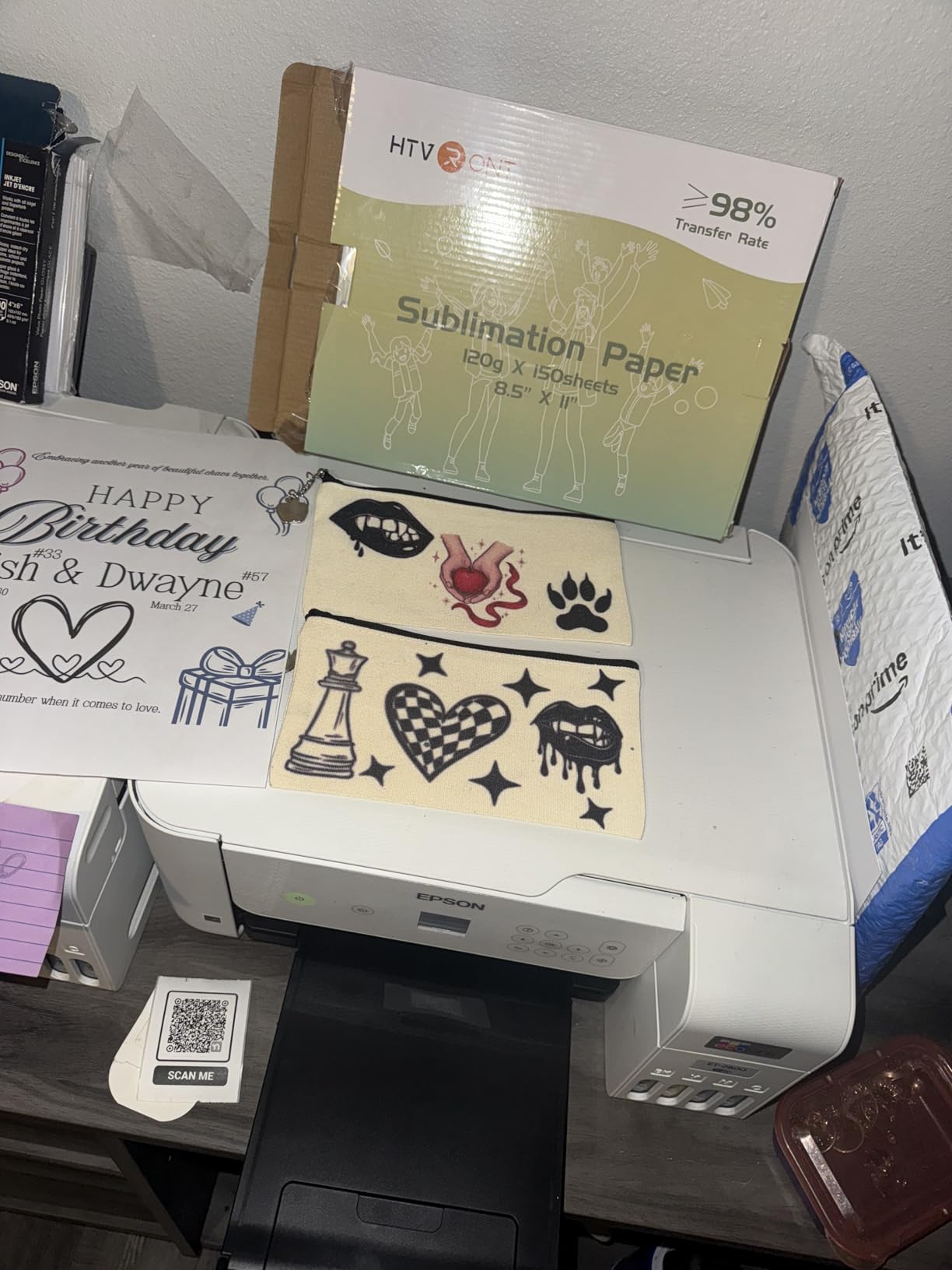 Epson EcoTank ET-2800 Wireless Color All-in-One Supertank Printer - Black customer photo 2