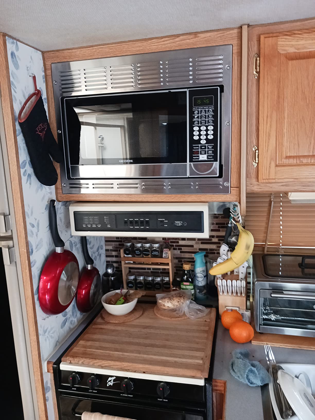 RecPro 1.1 Cu. Ft. RV Convection Microwave, Stainless Steel 120V customer photo 2