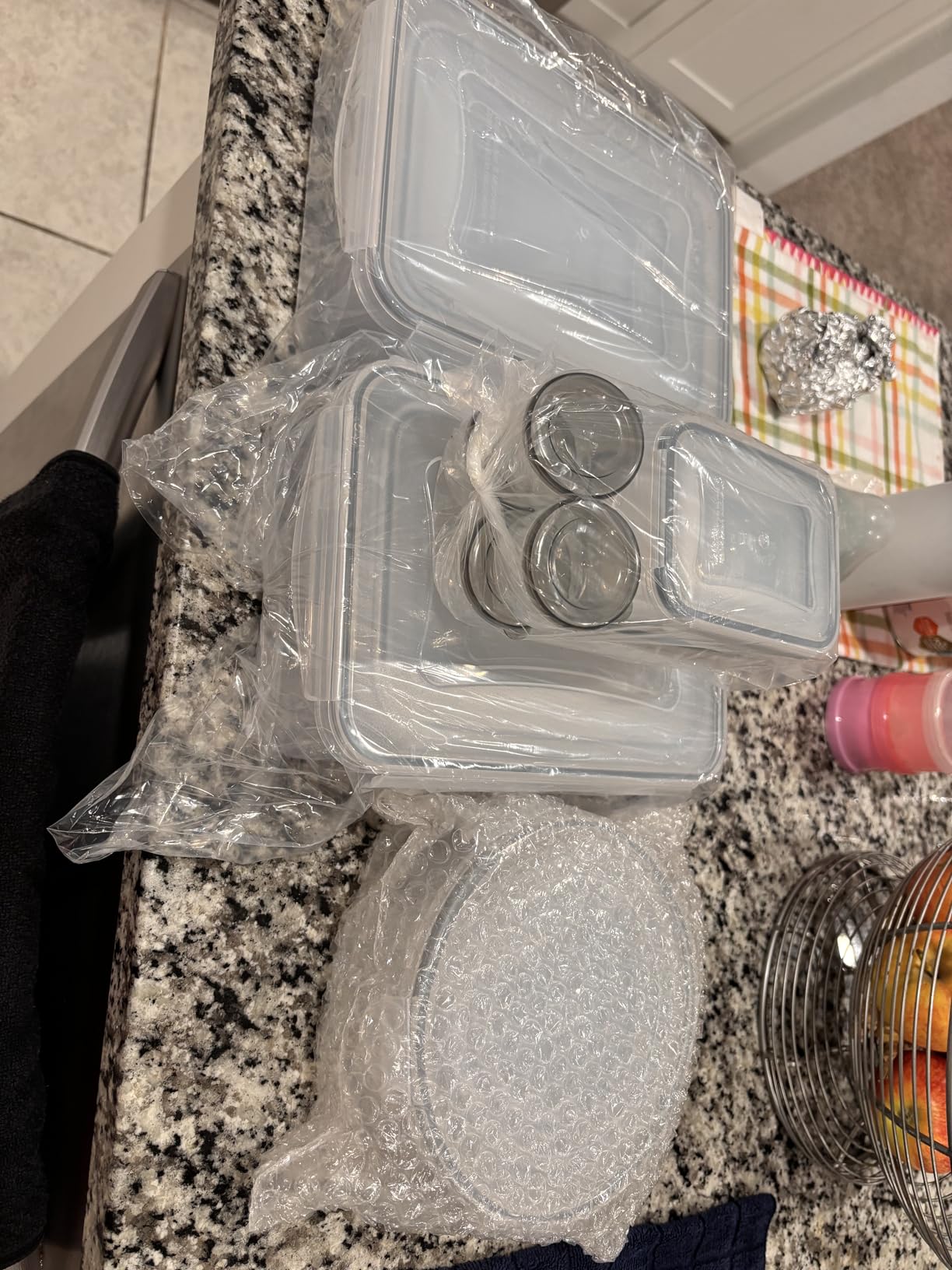 RockBerry 50 Pcs Large Food Storage Containers with Lids Airtight-85 OZ to small Containers-Total 526OZ Stackable Kitchen Set -BPA Free Leak proof containers- Freezer Microwave safe customer photo 1