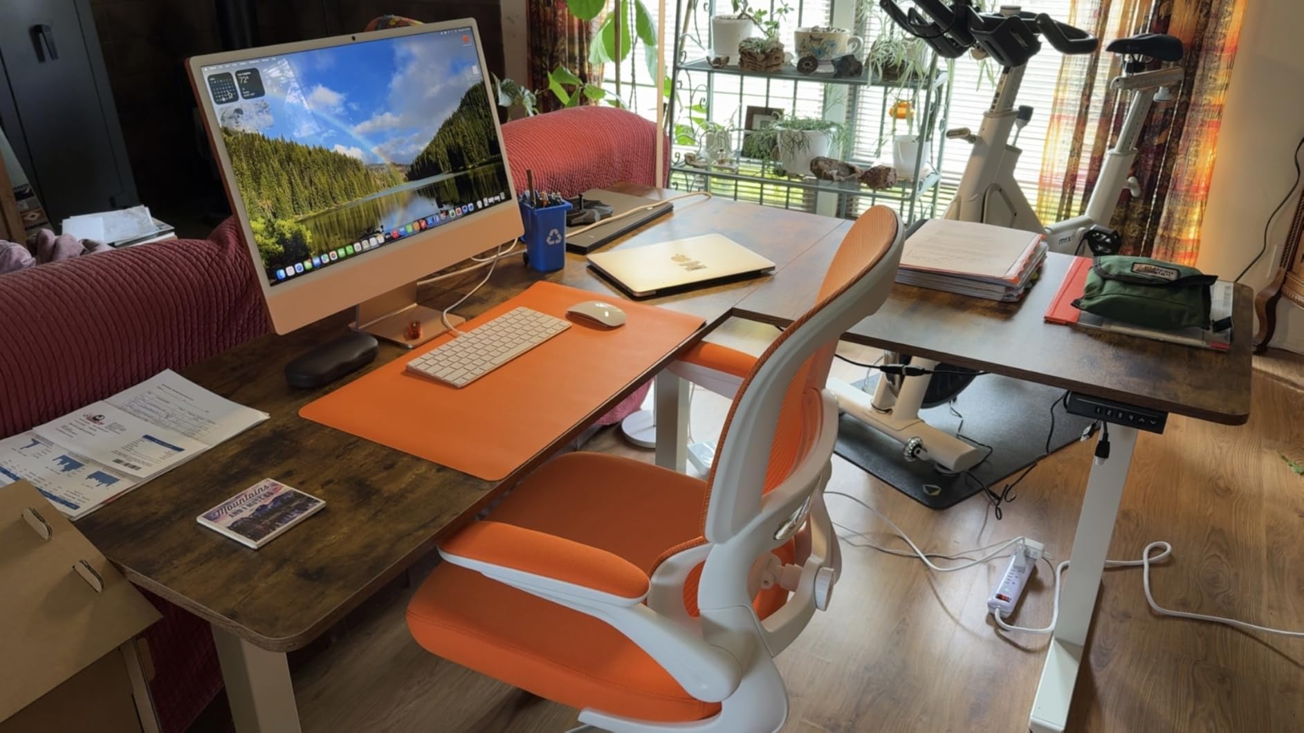 VIVO Black 63 x 55 in Corner Standing Desk, DESK-E3CTB customer photo 2