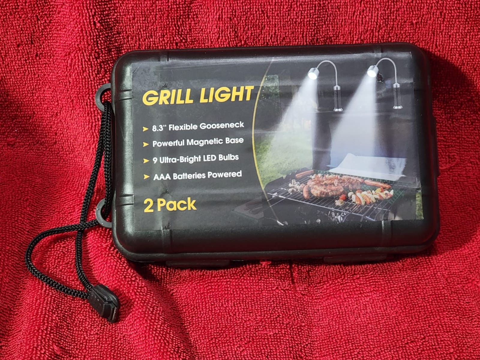 Jasee Barbecue Grill Light, BBQ Accessories for Outdoor with Magnetic Base, Mens Stocking Stuffers Grilling Gifts, 360 Degree Flexible Neck, Water Heat Resistant, Batteries Included - 2 Pack customer photo 2