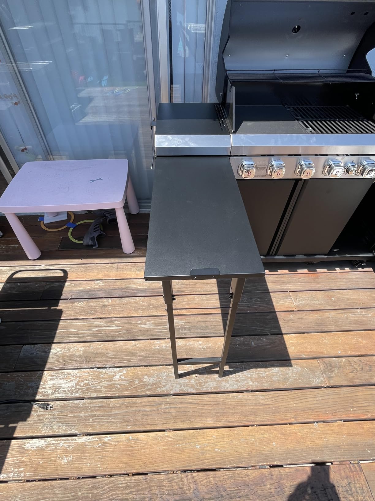 Brand-Man 6-Burner Gas Outdoor Kitchen Grill Island with Side Burner customer photo 2