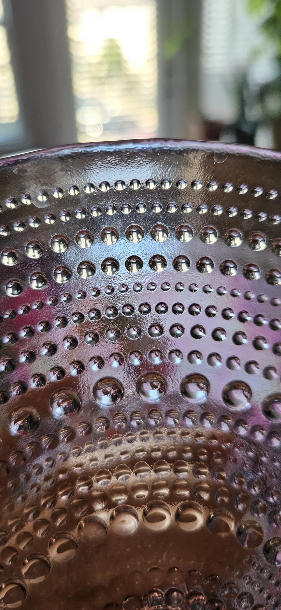 Fortessa Jupiter Beaded Hobnail Glass, 13 Inch Cake Stand, Clear customer photo 2