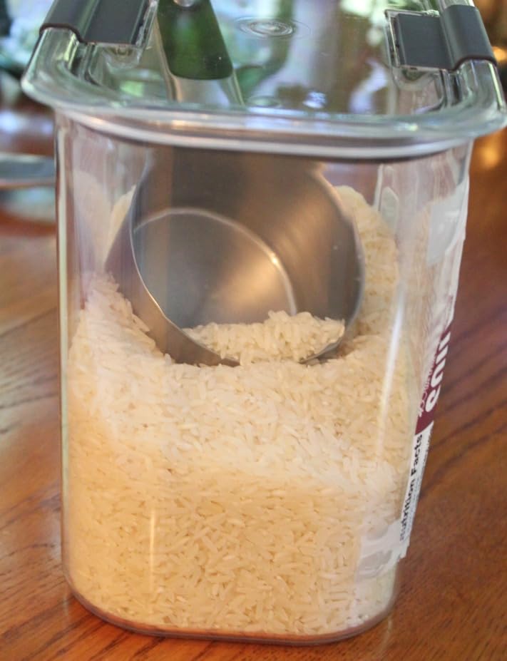 Rubbermaid Brilliance Airtight Cereal Food Storage Container, Shatterproof, BPA-Free and Dishwasher-Safe, 32oz Capacity customer photo 1