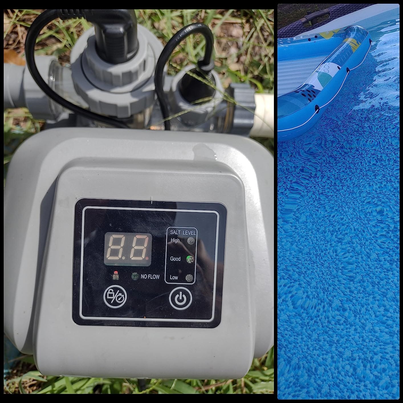 Bestway Flowclear Hydrogenic 6 G/H Digital Self Cleaning Saltwater customer photo 2