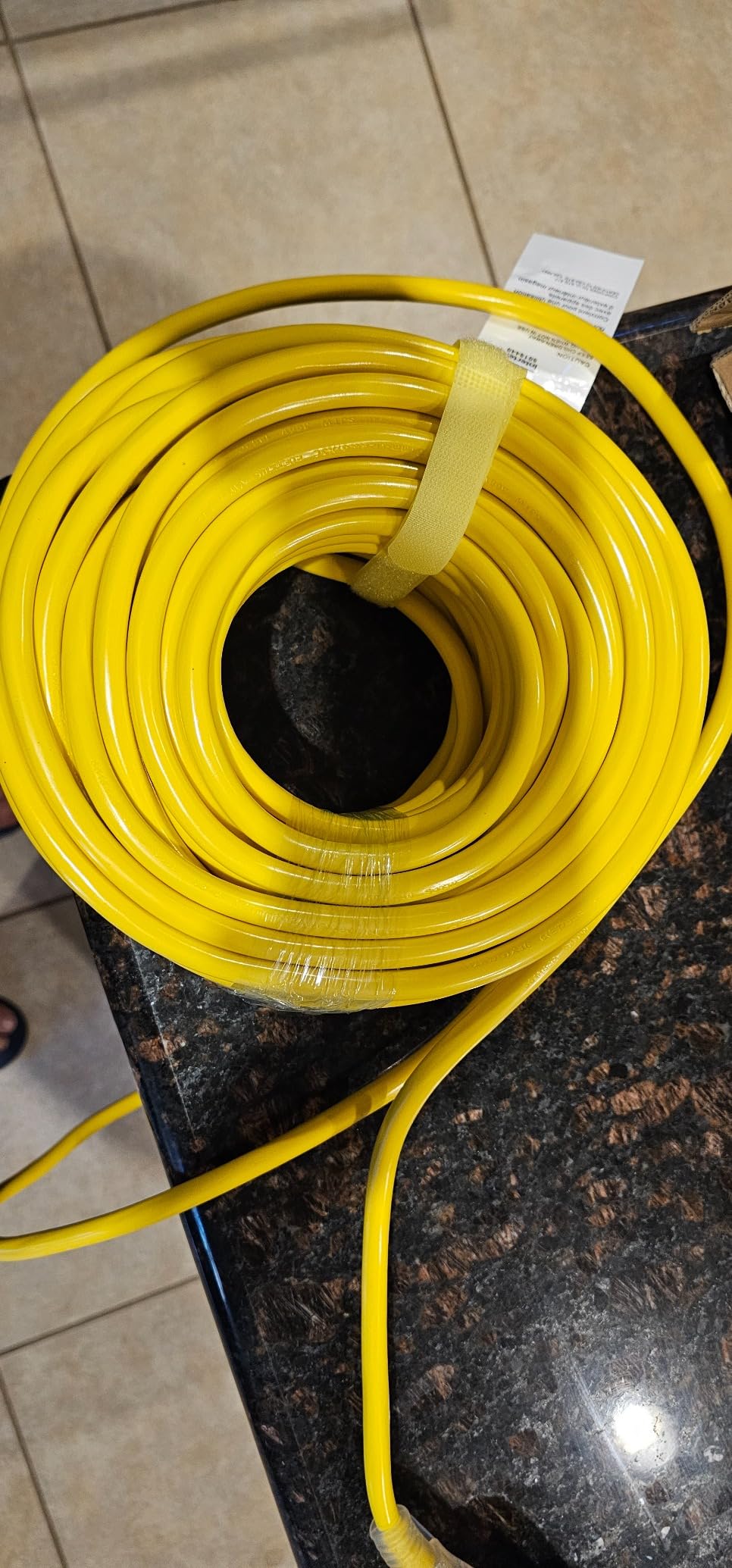 HUANCHAIN 12 Gauge Heavy Duty Outdoor Extension Cord 25 FT Waterproof customer photo 1