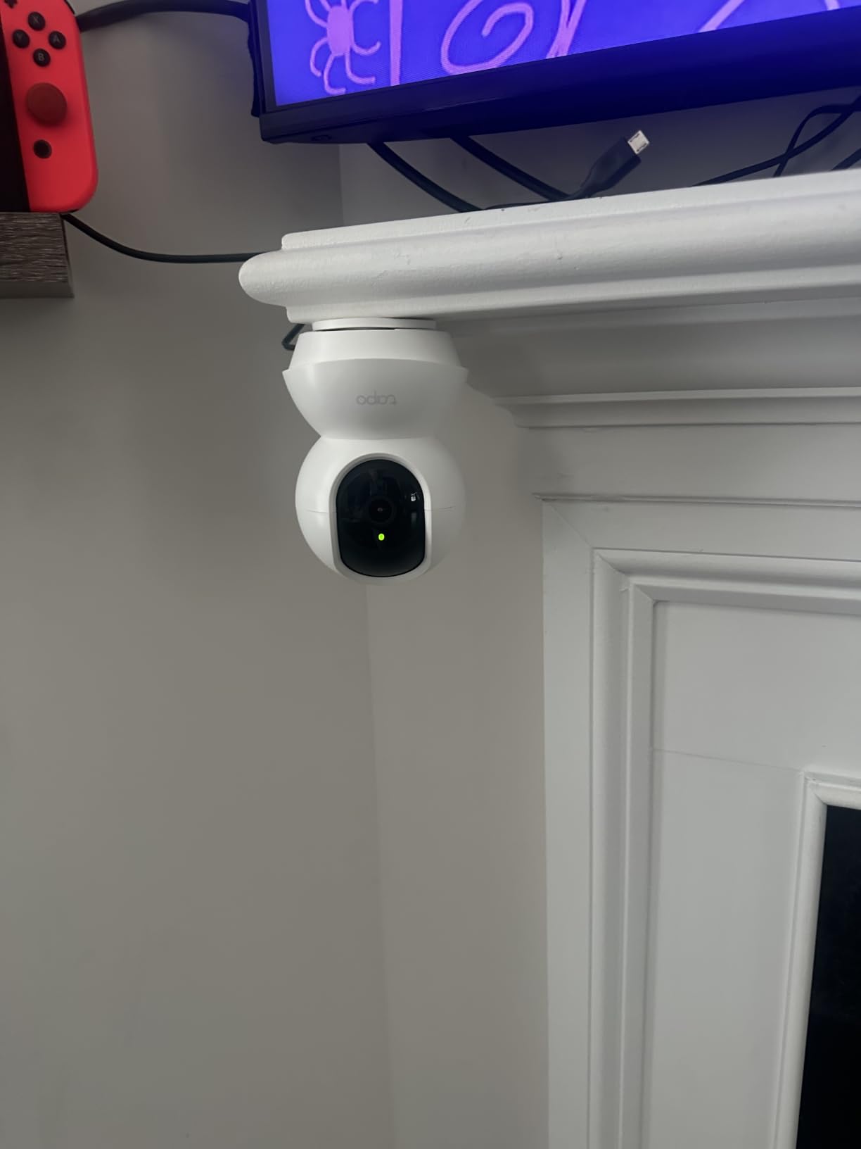 Tapo TP-Link 2K Pan Tilt Security Camera for Baby Monitor, Dog Camera w/Motion Detection, 2-Way Audio Siren, Night Vision, Cloud &SD Card Storage (Up to 256 GB), Works with Alexa & Google Home (C210) customer photo 2