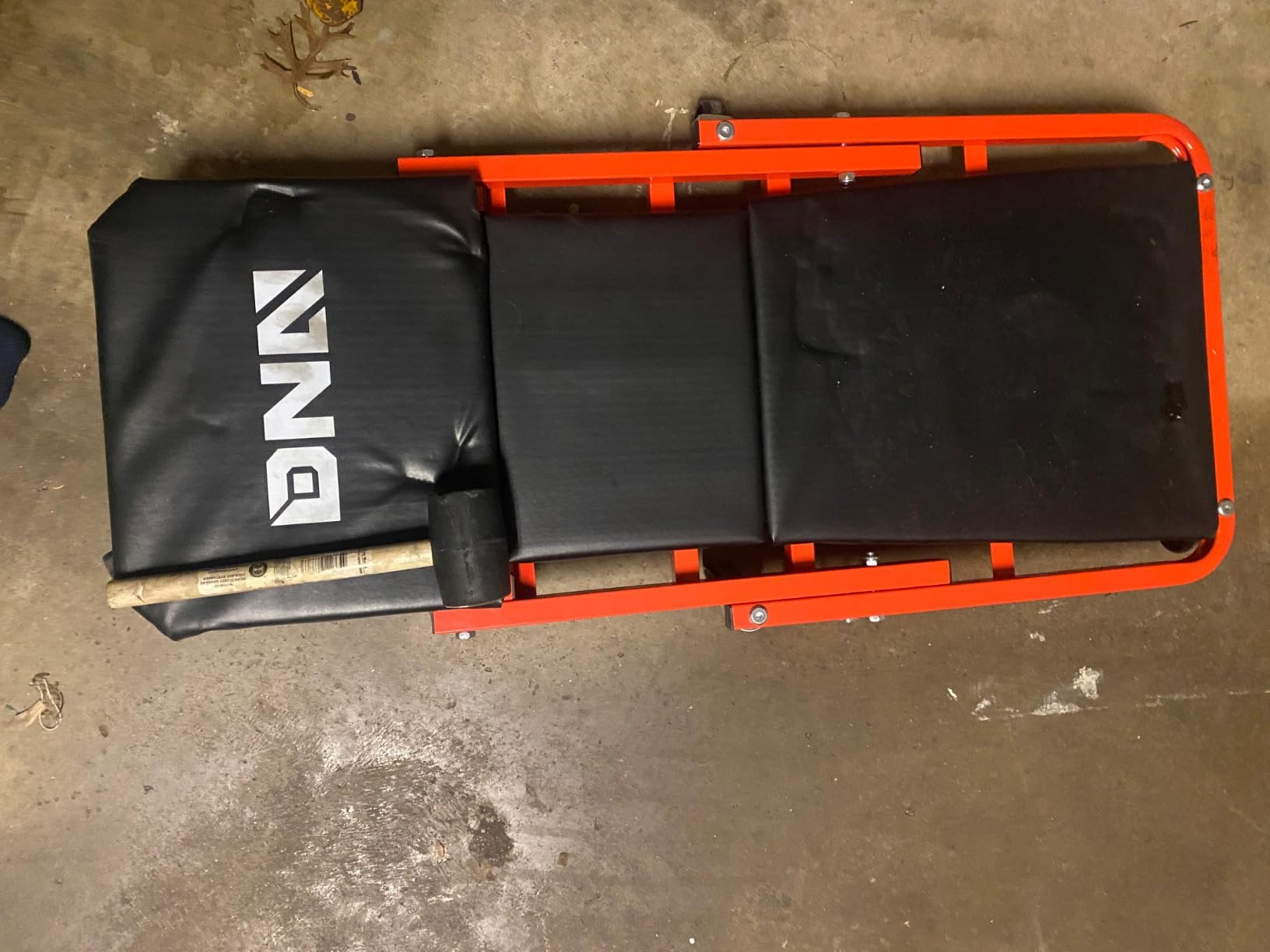 DNA MOTORING TOOLS-00186 40 Inches 2 IN 1 Rolling Folding Car Creeper/Seat, 6 Pcs 2