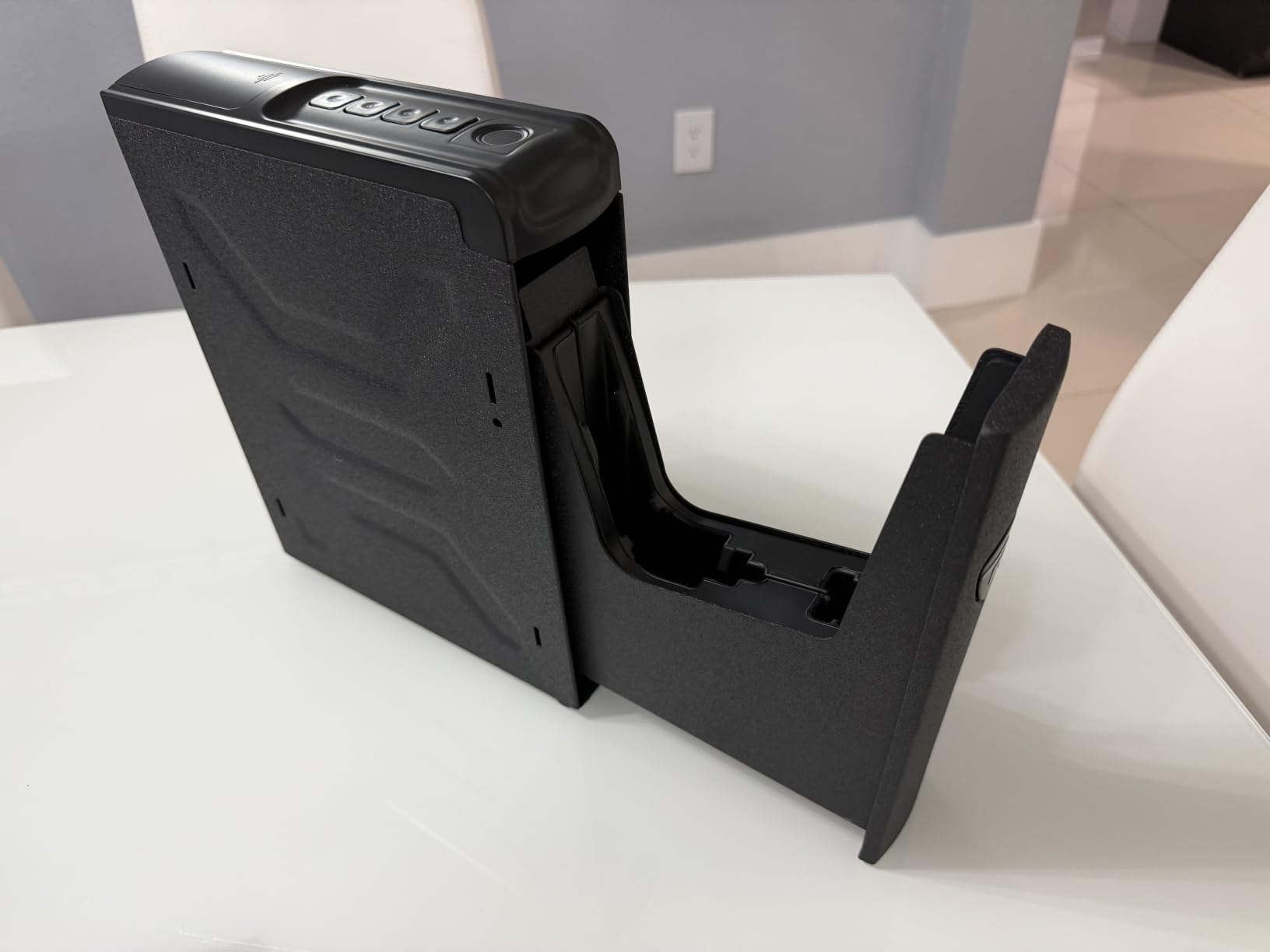 RPNB Bedside Gun Safe for Handgun,Biometric Handgun Safes,Small Pistol Safe customer photo 1