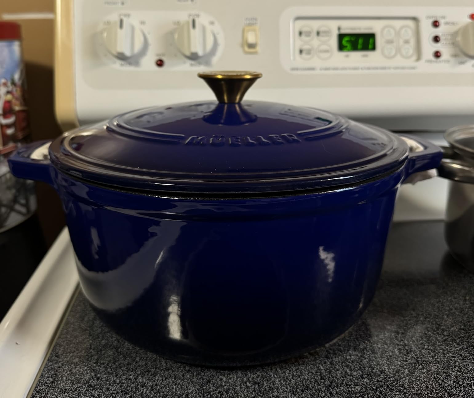 Mueller 6QT Enameled Cast Iron Dutch Oven with Lid, Heavy-Duty customer photo 1