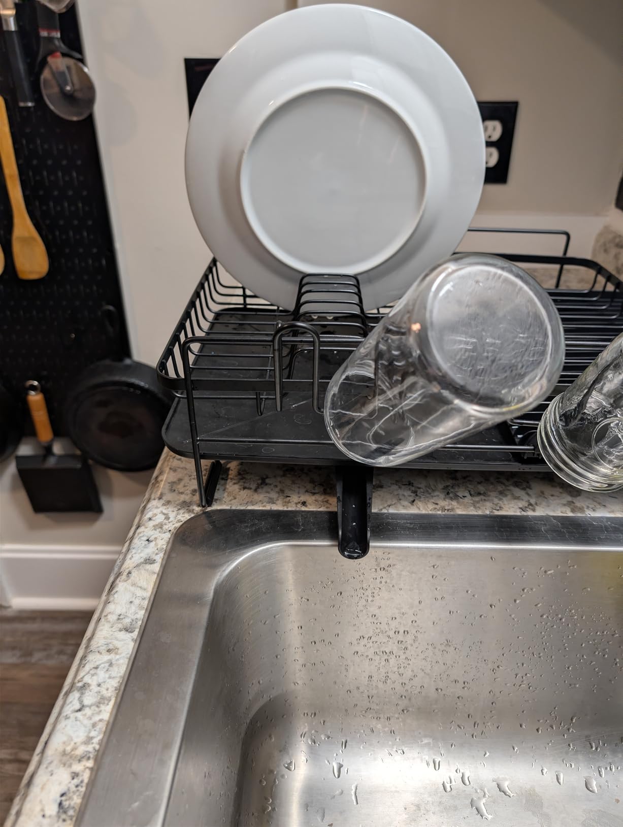 Kitsure Extendable Dish Drying Rack, 19.2