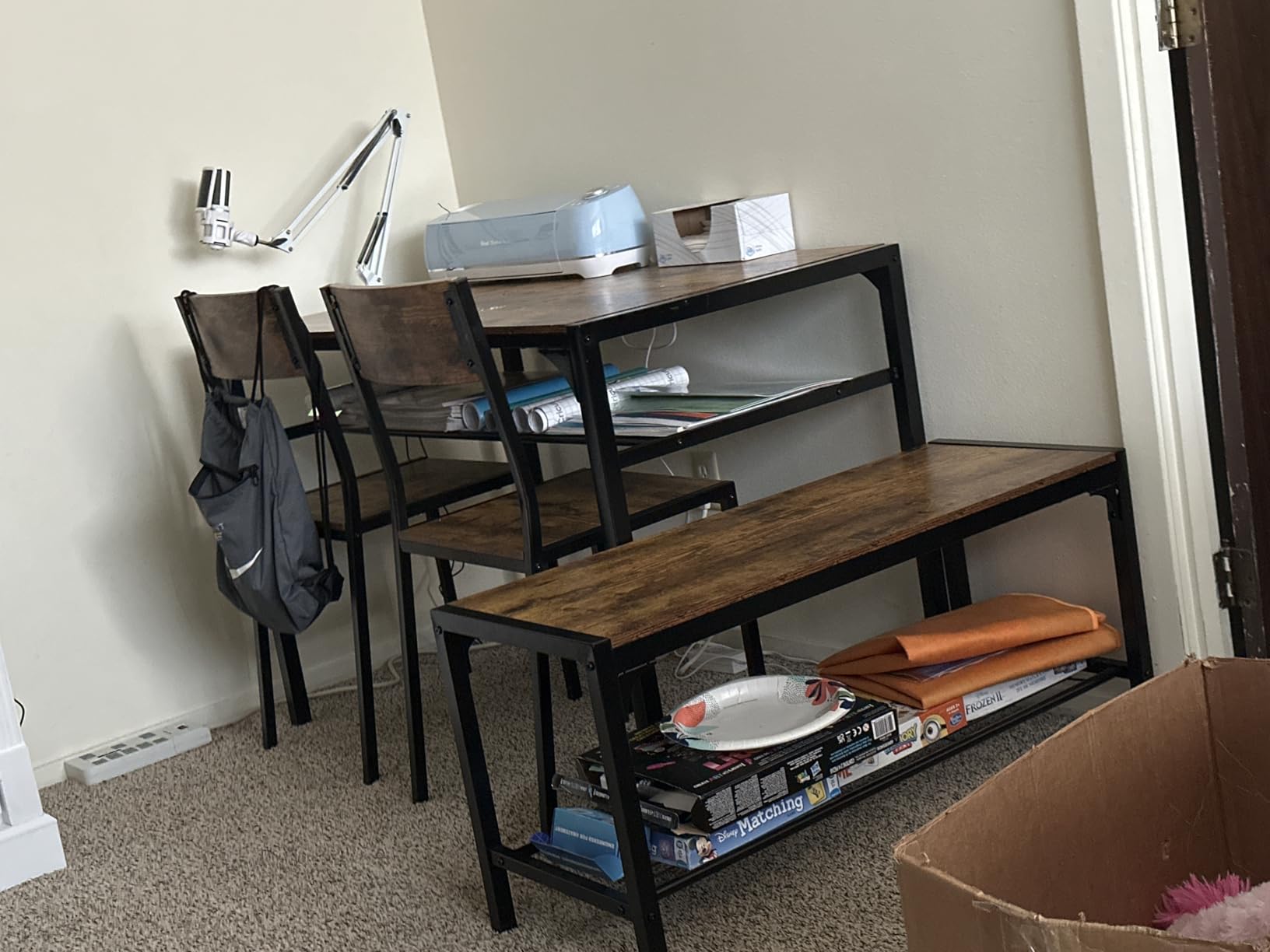 Gizoon 4-Piece Dining Table Set for 4, Kitchen Table customer photo 1